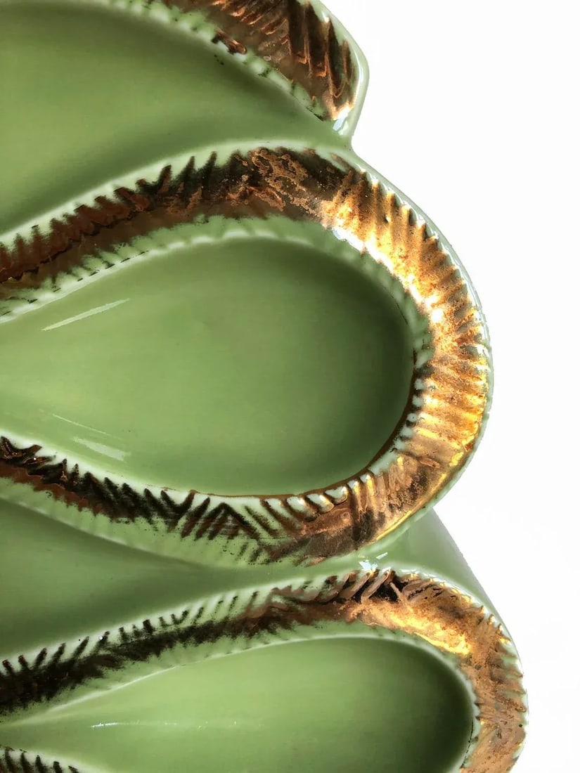 Vintage Art Deco Ceramic Table Lamp, 1937 - 8