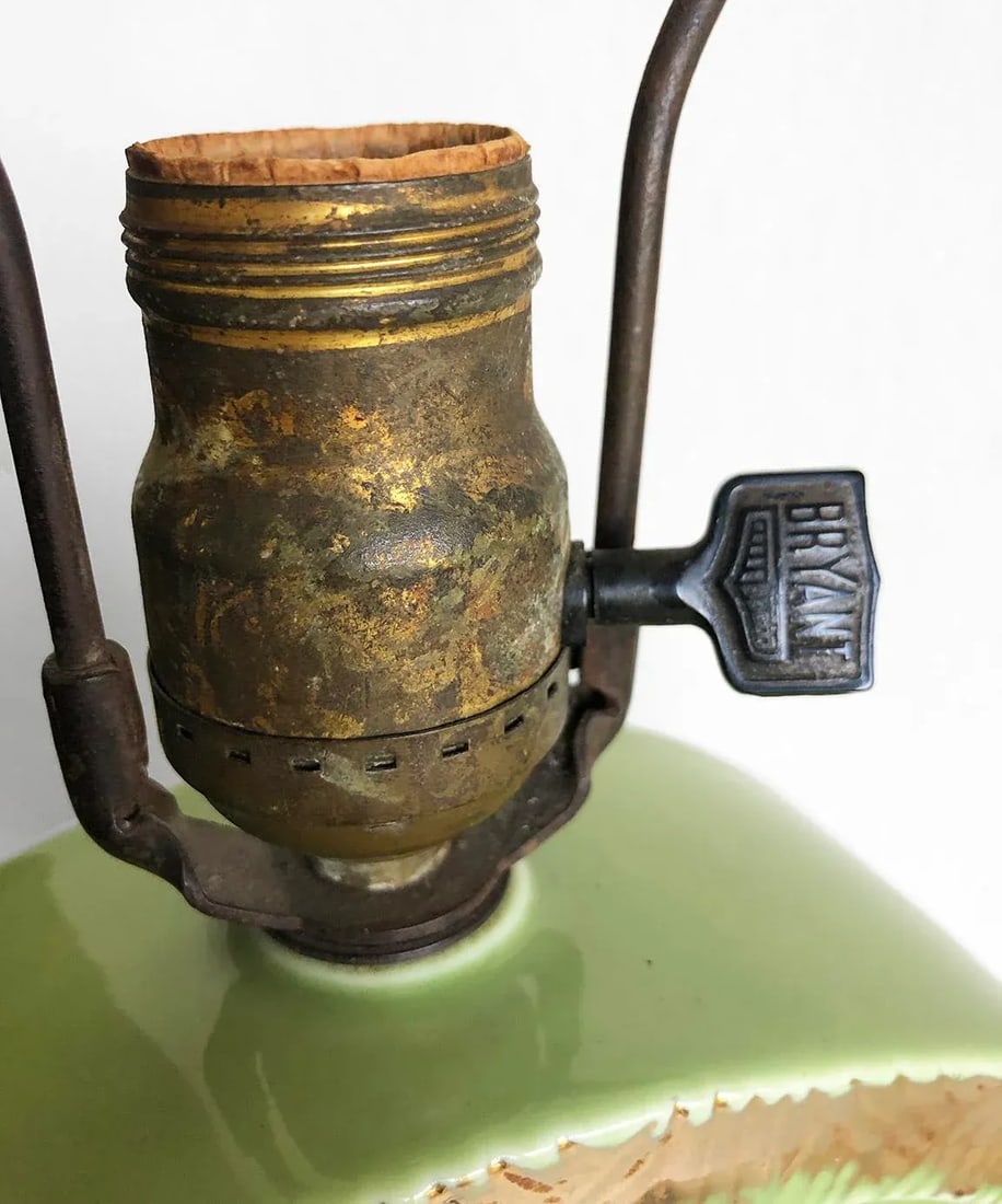 Vintage Art Deco Ceramic Table Lamp, 1937 - 9