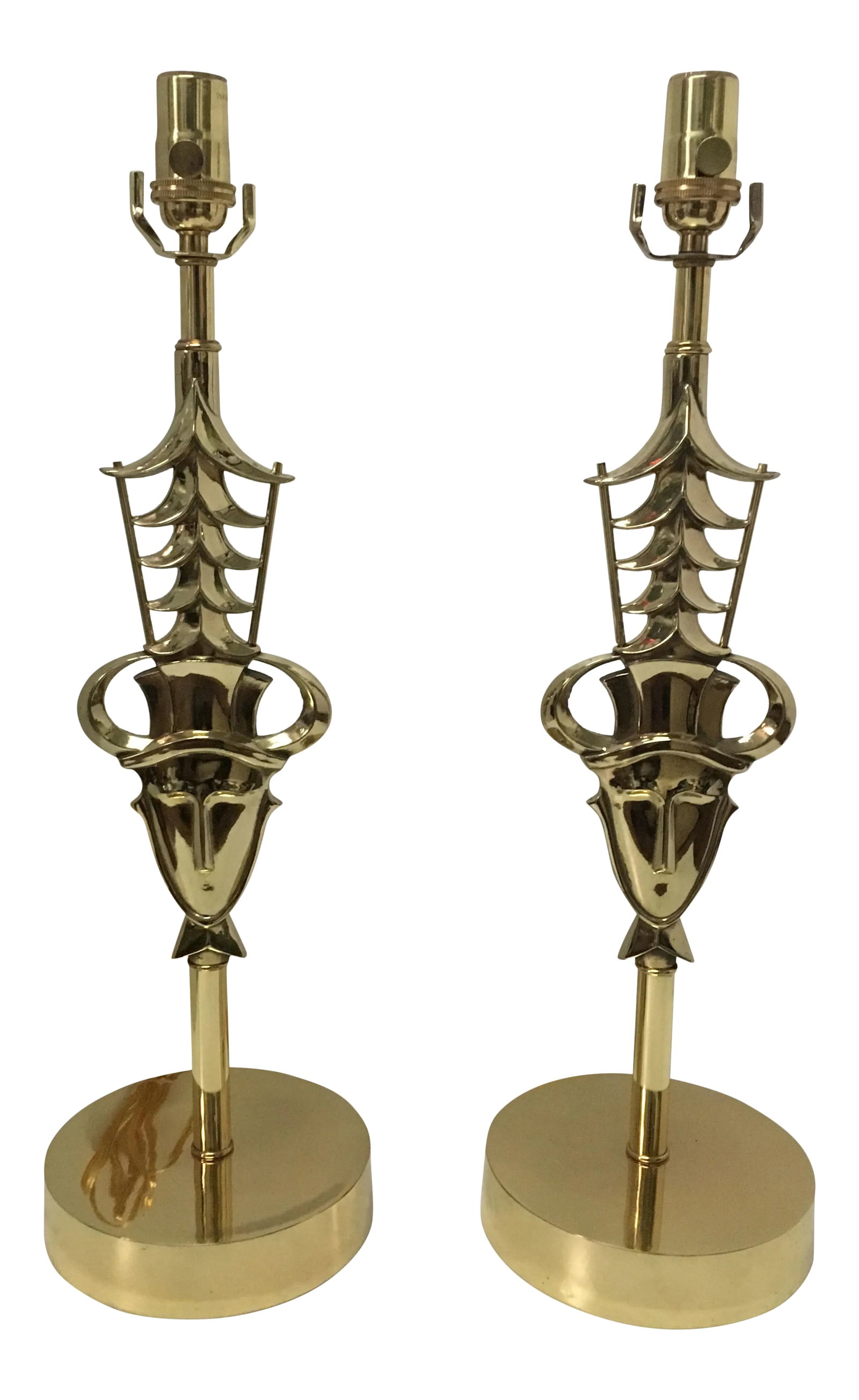 French Table Lamps - a Pair: Beautiful pair of French table lamps. They have been polished and restored. Condition: Alterations: Restored Imperfections: Some Imperfections Condition Notes: Excellent - Minor wear consistent with