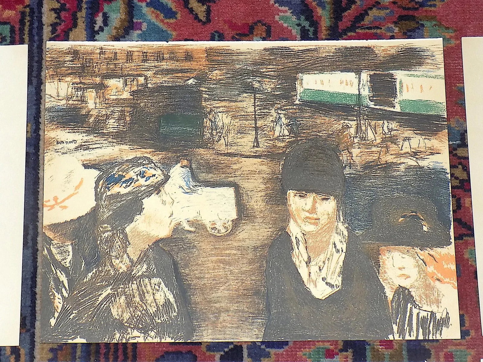 Vintage Pierre Bonnard Modernist Lithograph Views of Paris, Printed by Mourlot - Set of 6 - 3