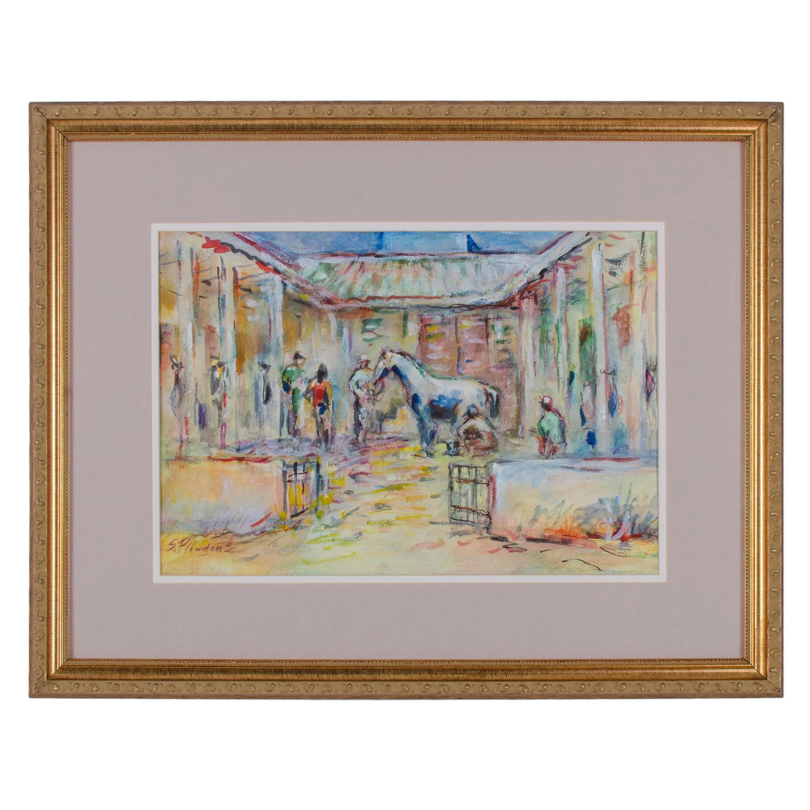 20th Century Country Watercolor Paintings of South Africa by Suzanne McCullough Plowden - a Pair - 3