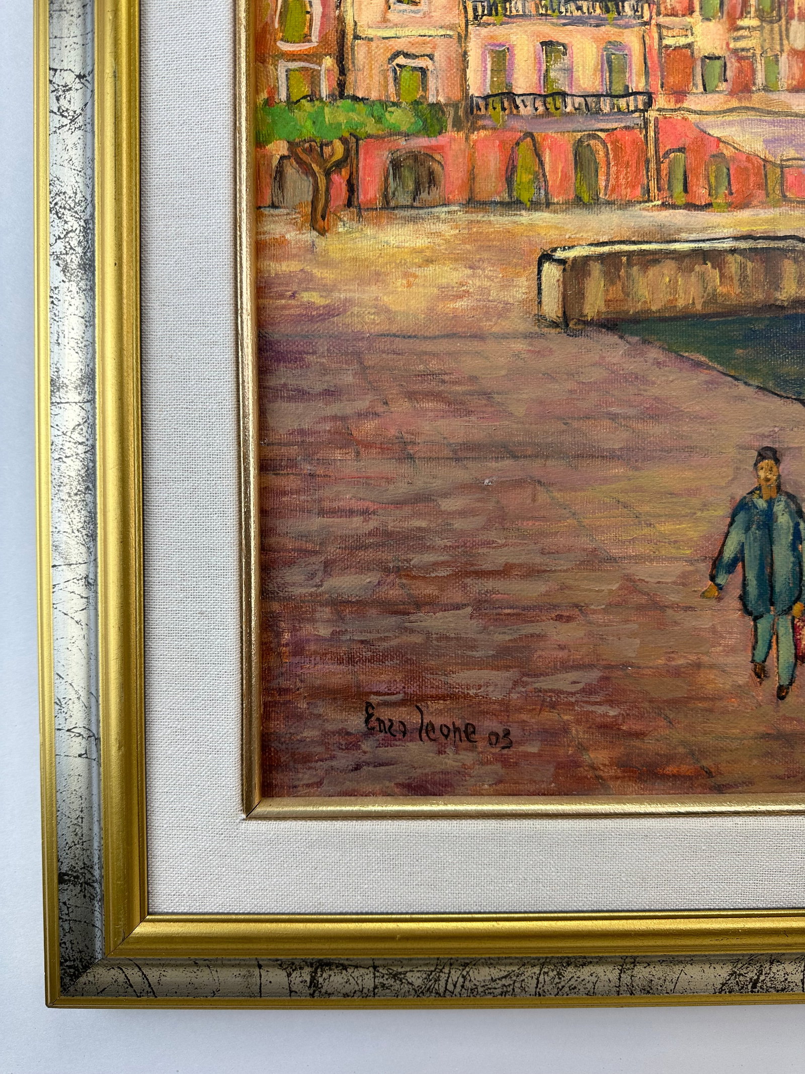 Malcesine on Lake Garda Painting Art by Enzo Leone - 5