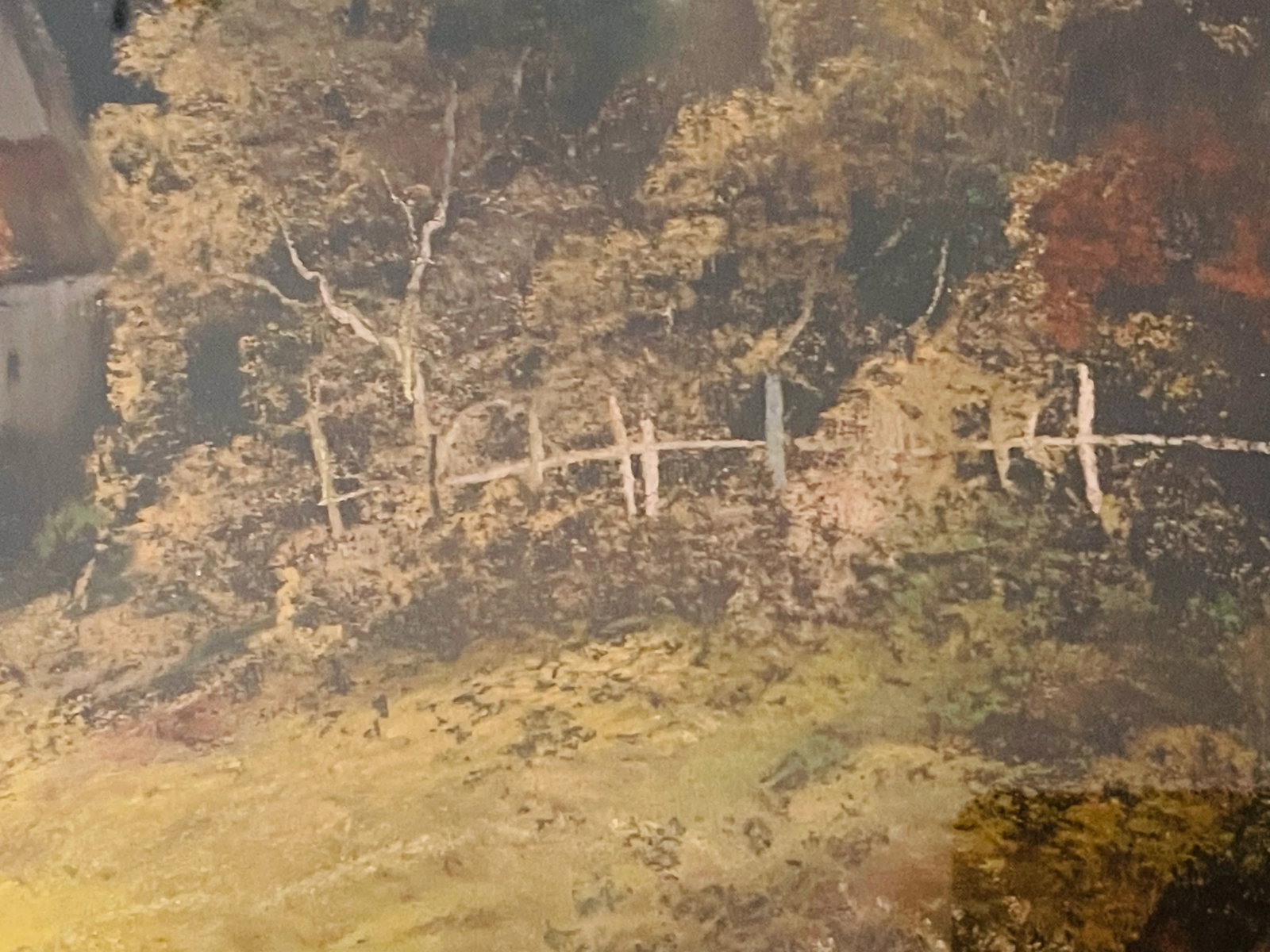 Dark Academia American Pastel Landscape Painting J.Colley - 4