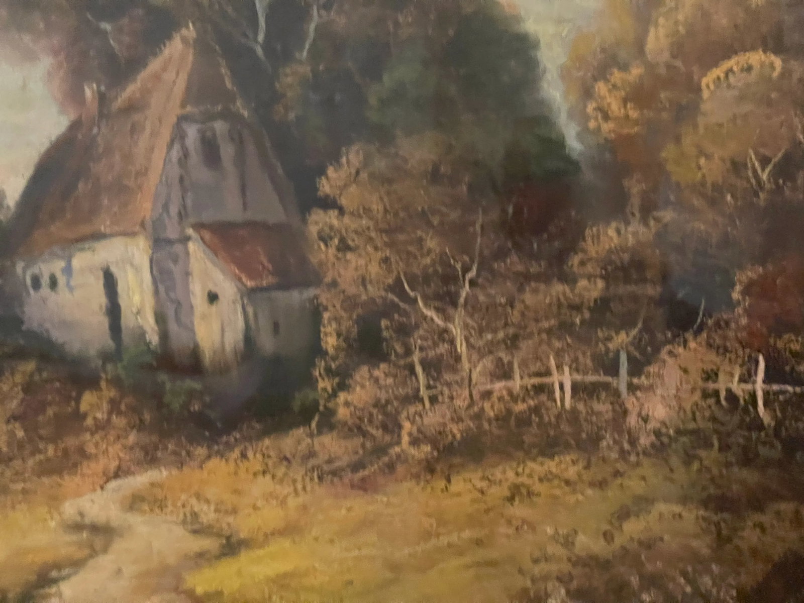 Dark Academia American Pastel Landscape Painting J.Colley - 5