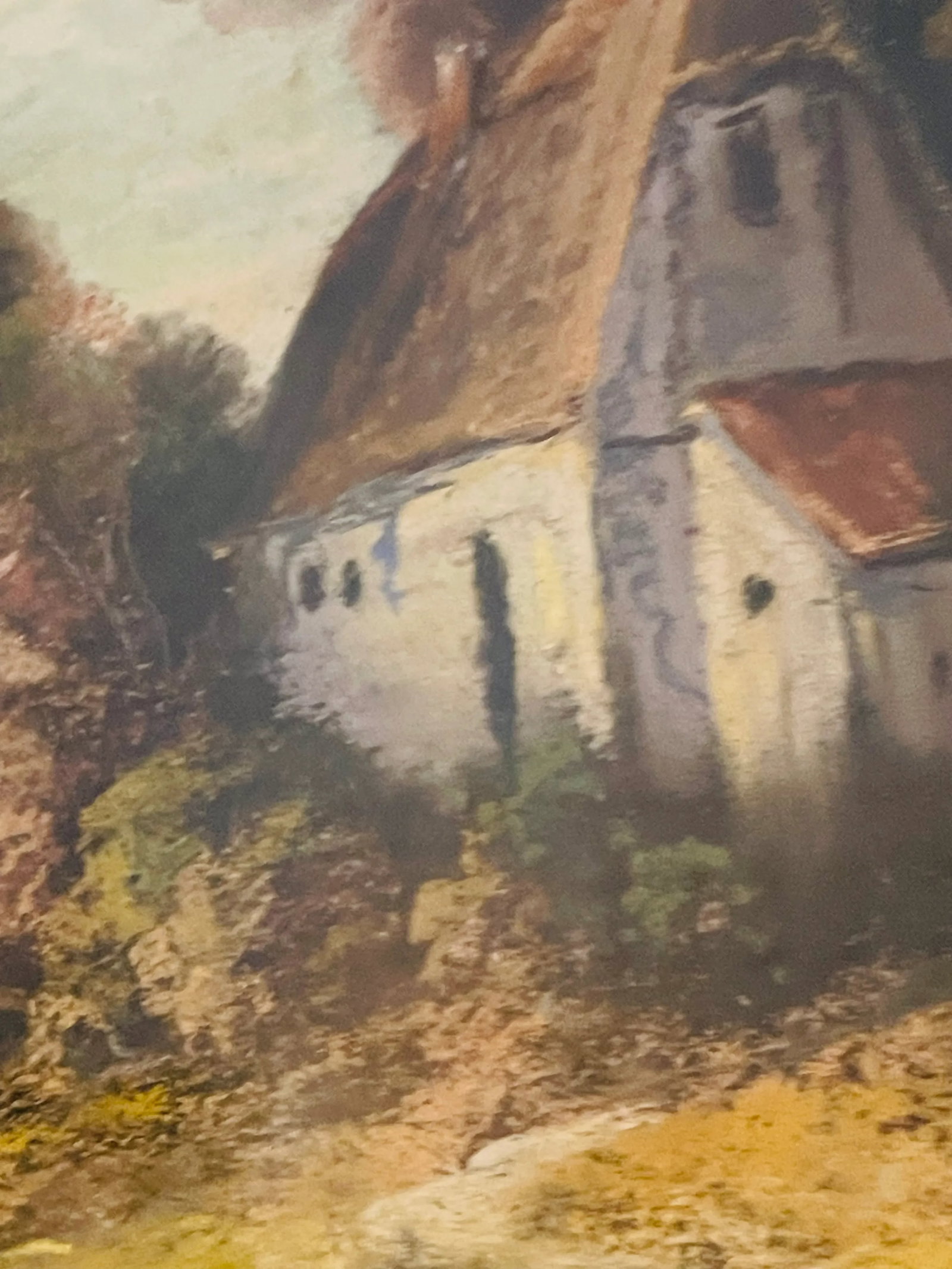 Dark Academia American Pastel Landscape Painting J.Colley - 6