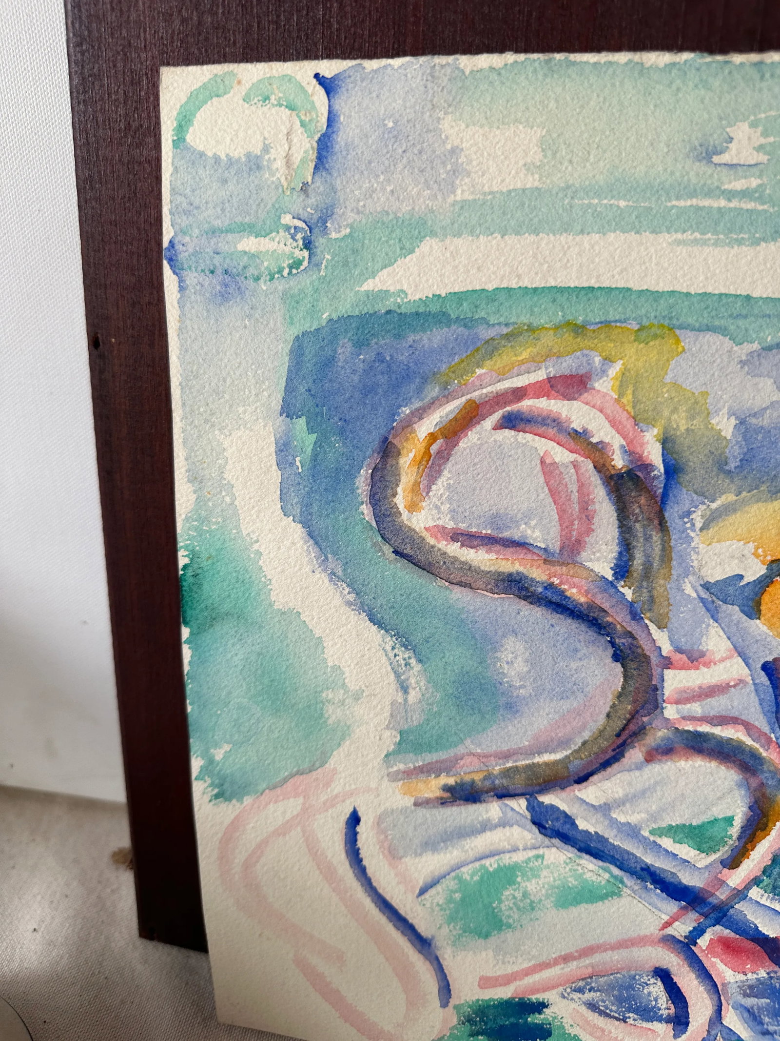 Still Life Watercolor Painting of Fruit Bowl - 2
