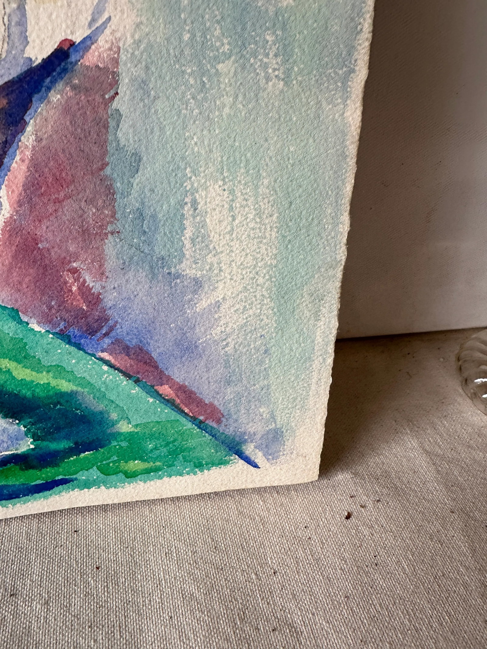 Still Life Watercolor Painting of Fruit Bowl - 6
