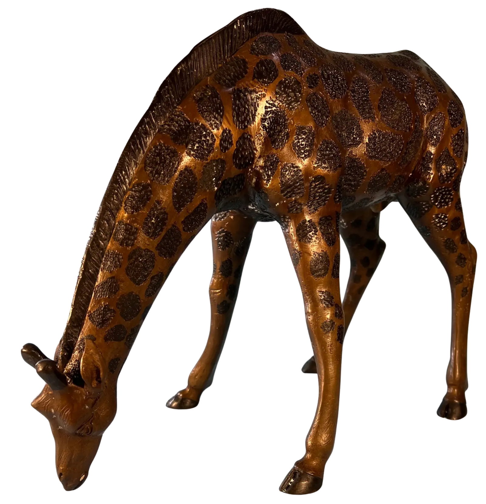 Vintage Bronze Giraffe Sculpture - 12
