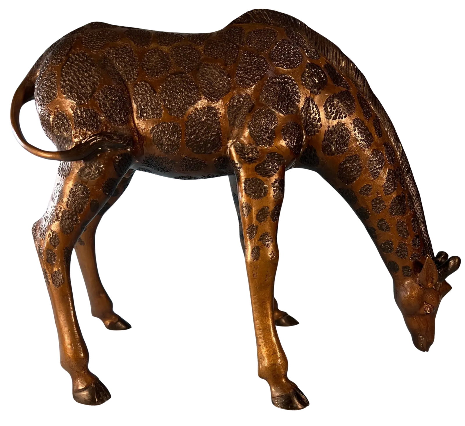 Vintage Bronze Giraffe Sculpture - 13