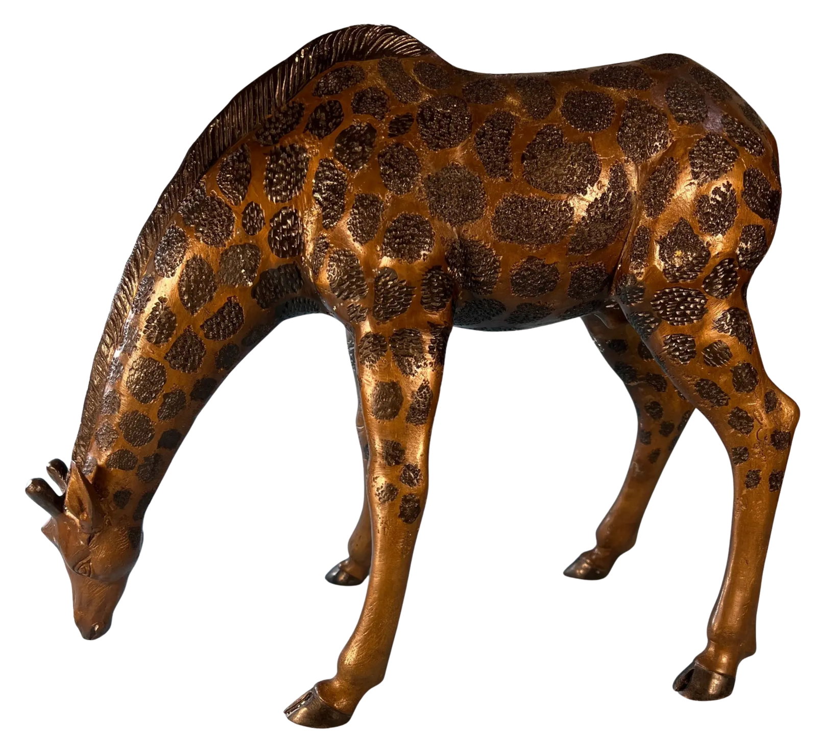 Vintage Bronze Giraffe Sculpture - 14