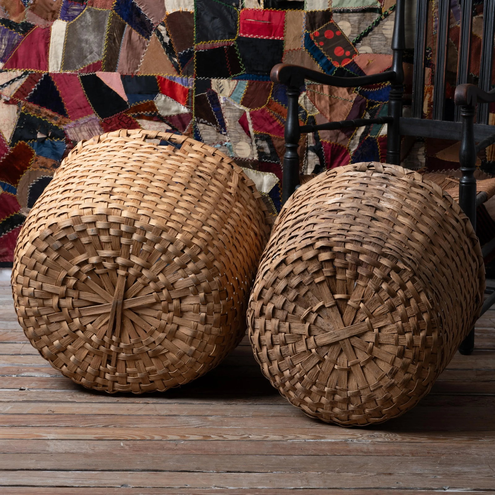 South Georgia Cotton Picking Baskets - a Pair - 10