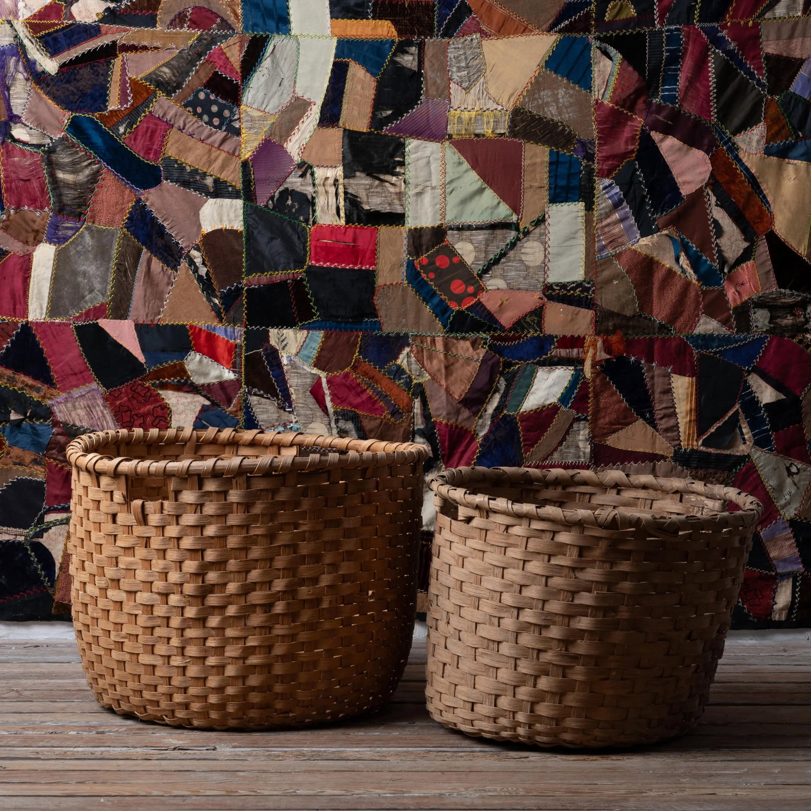 South Georgia Cotton Picking Baskets - a Pair - 11