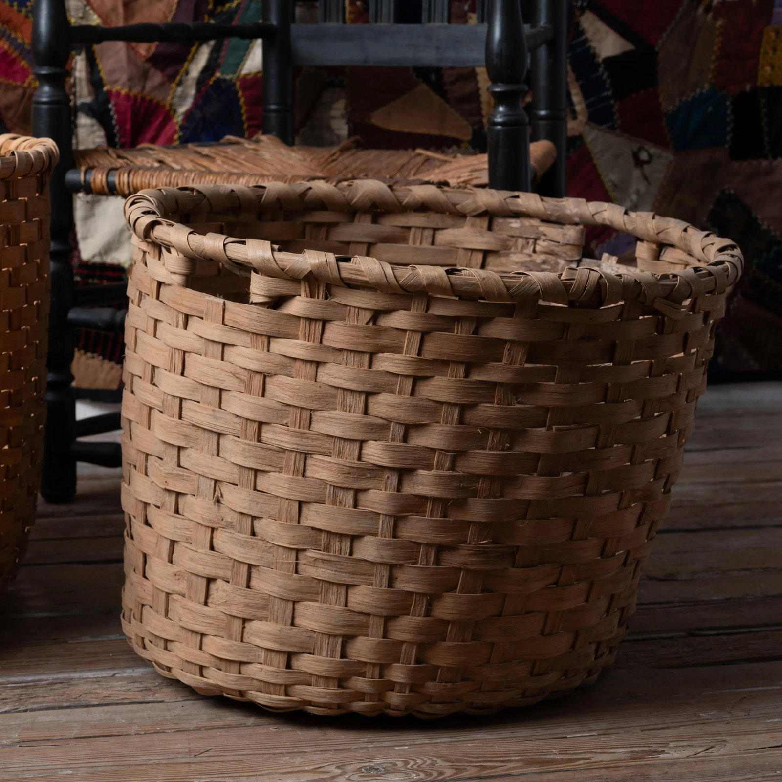 South Georgia Cotton Picking Baskets - a Pair - 2