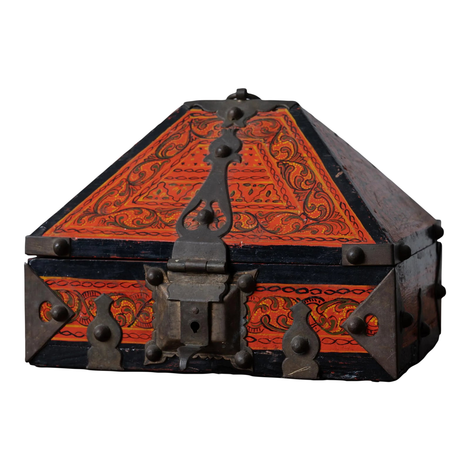 Indian Kerala Dowry Box, Malabar (1 of 9)