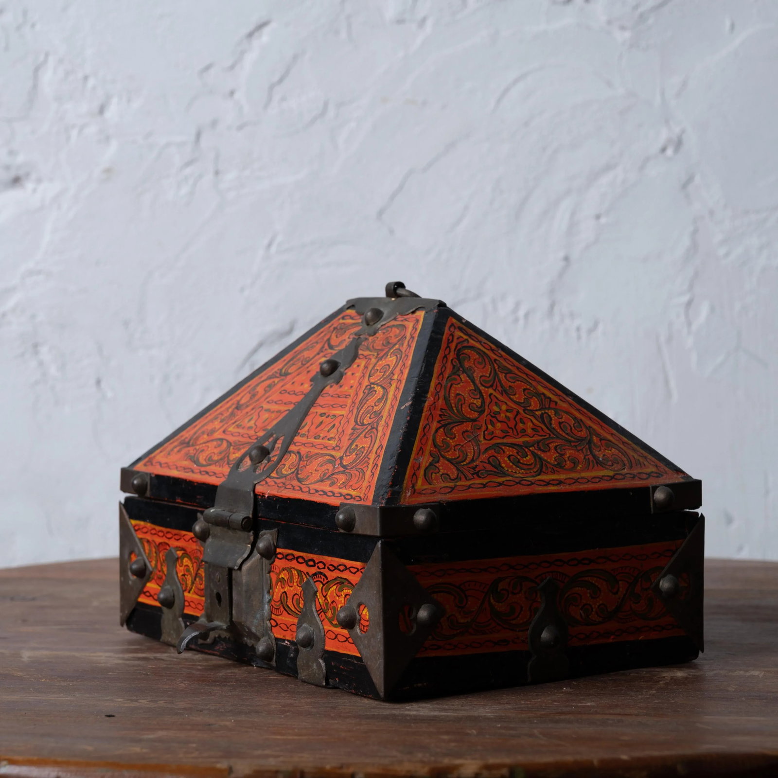 Indian Kerala Dowry Box, Malabar - 2