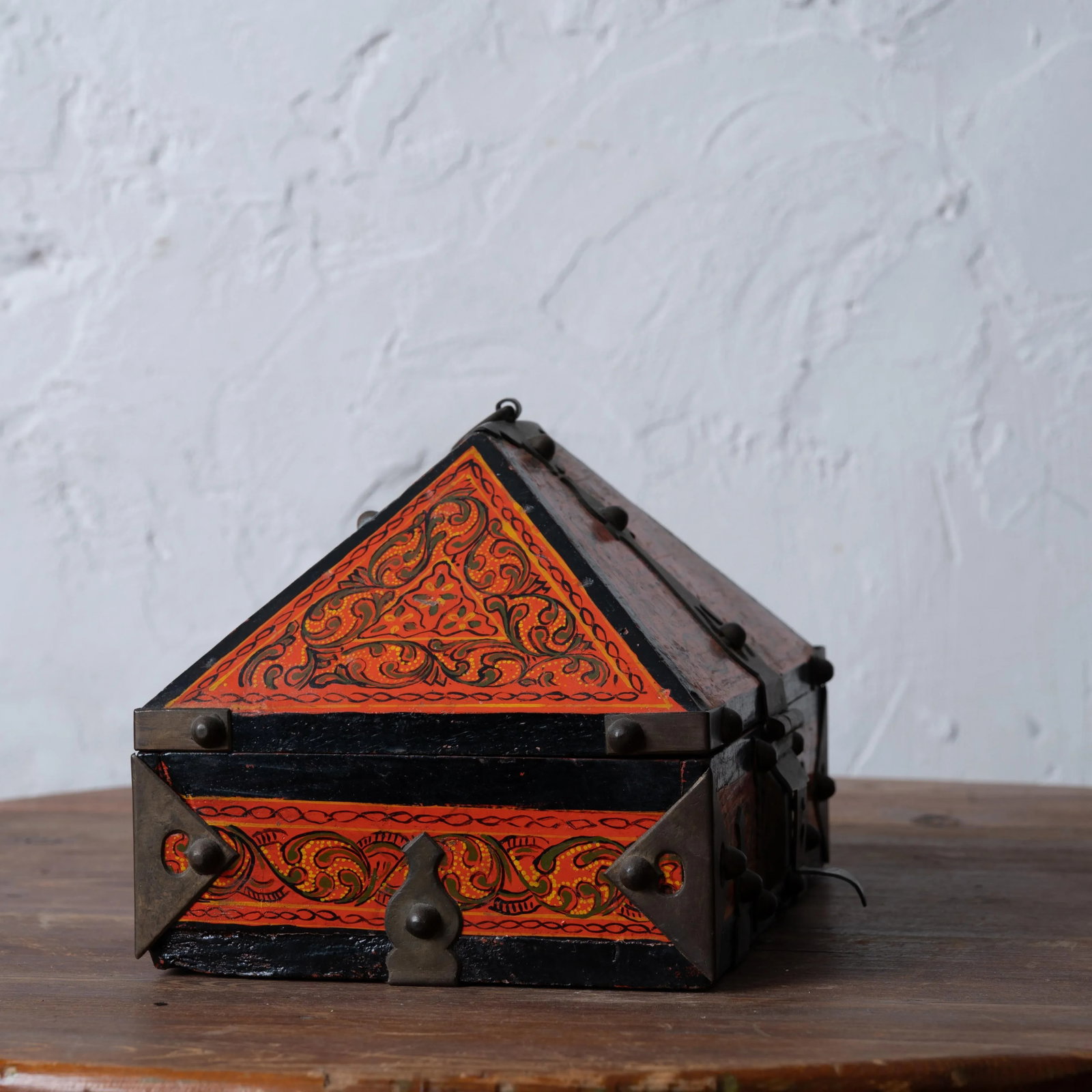 Indian Kerala Dowry Box, Malabar - 5