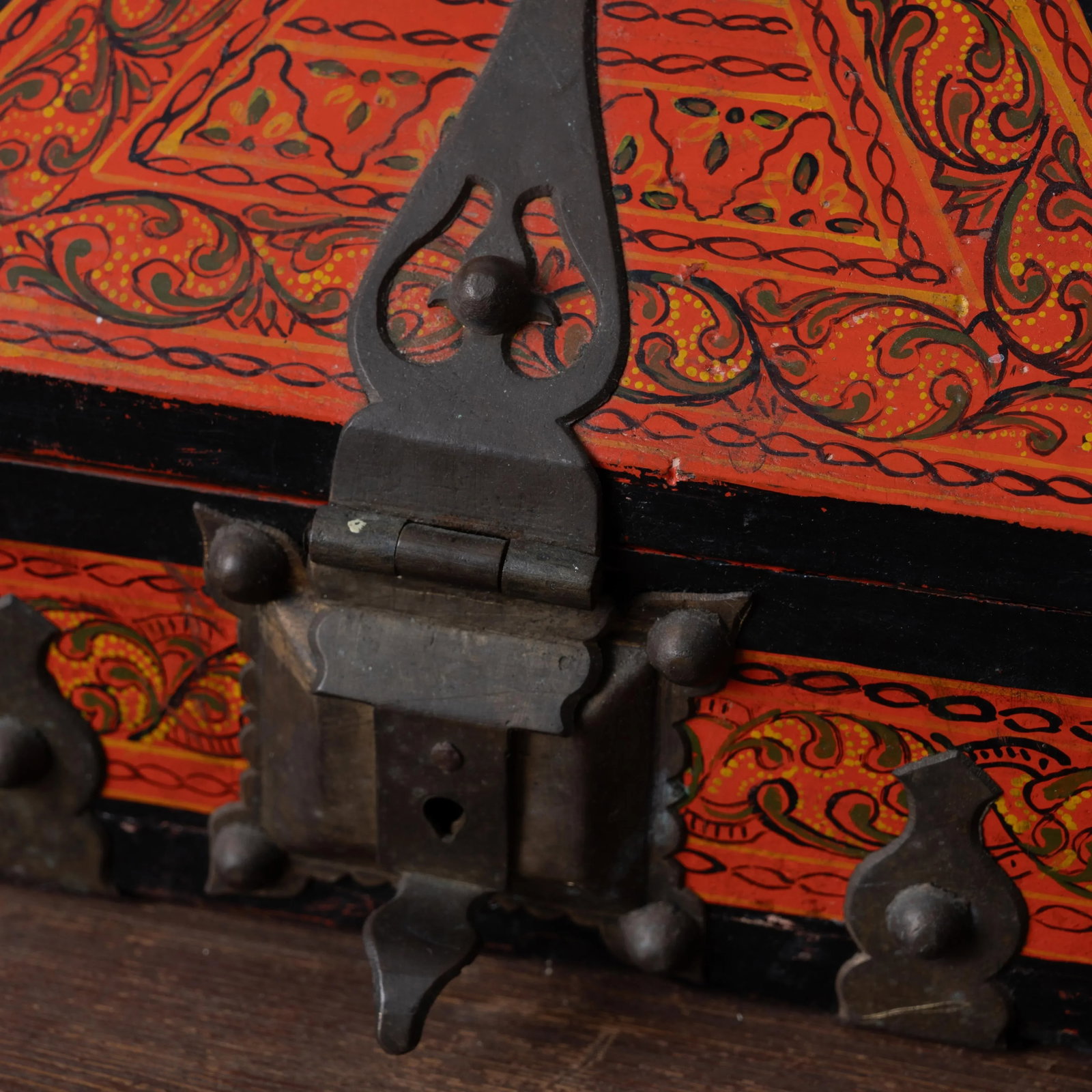 Indian Kerala Dowry Box, Malabar - 6
