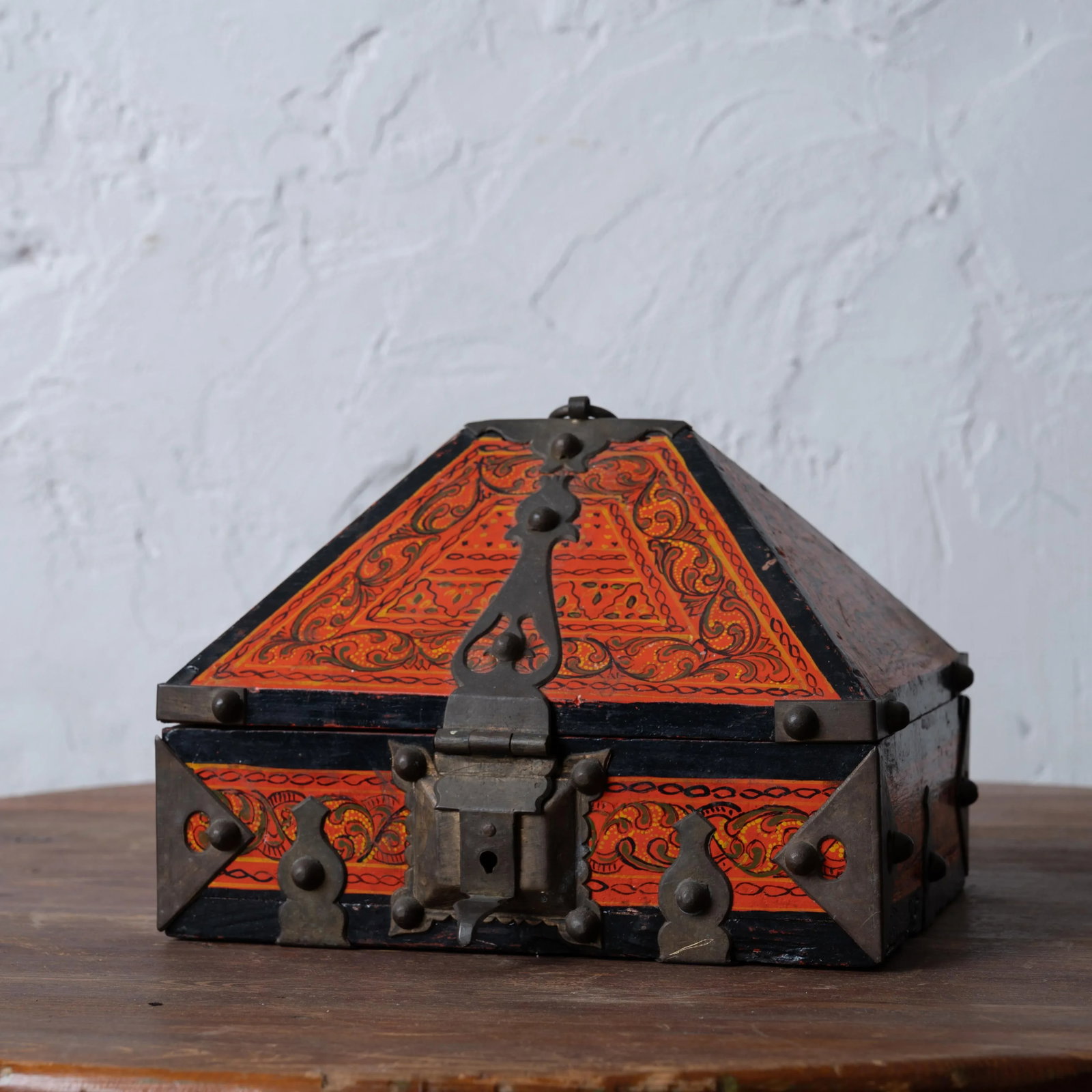 Indian Kerala Dowry Box, Malabar - 9