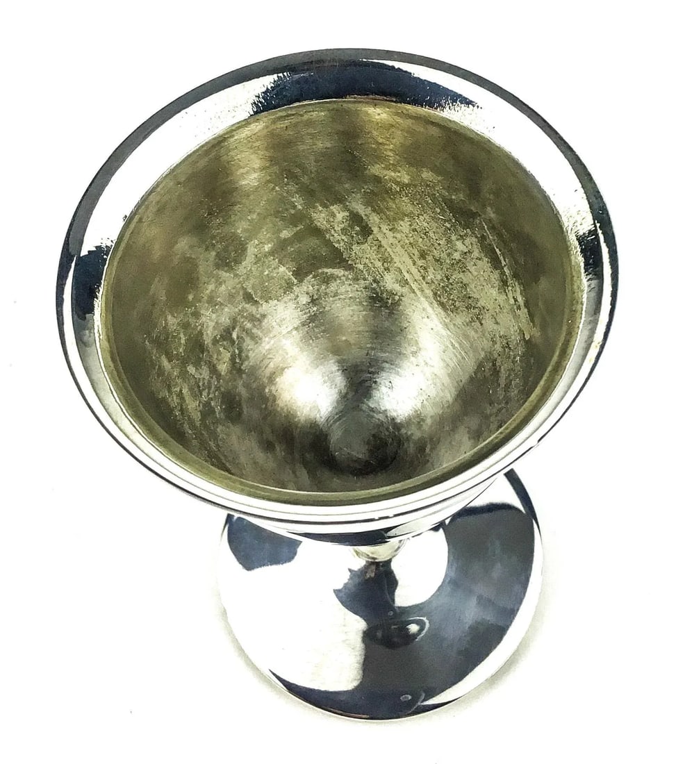 Vintage Silver Plate Cordial Glasses Set of 8 - 11