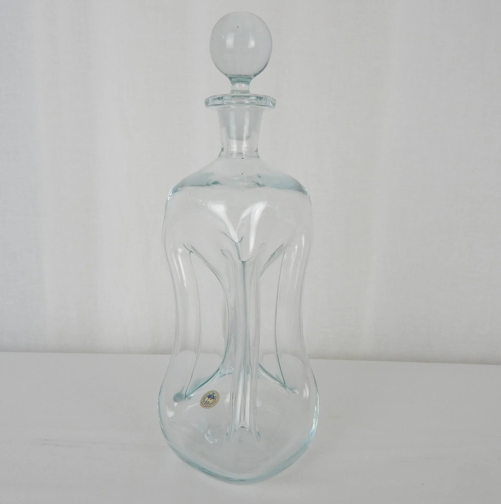1960s Holmegaard Decanter by Jacob E. Bang - 3