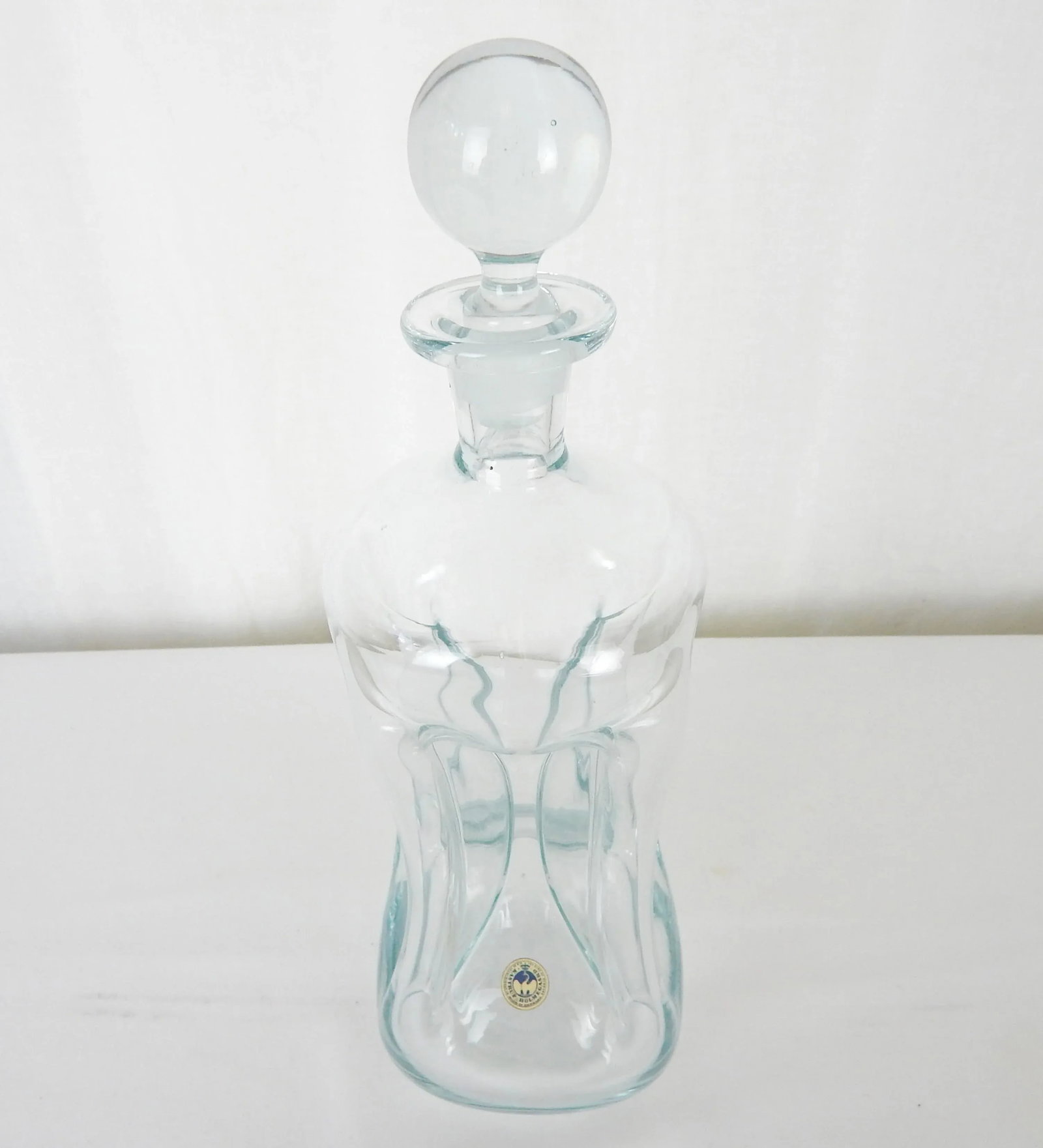 1960s Holmegaard Decanter by Jacob E. Bang - 8