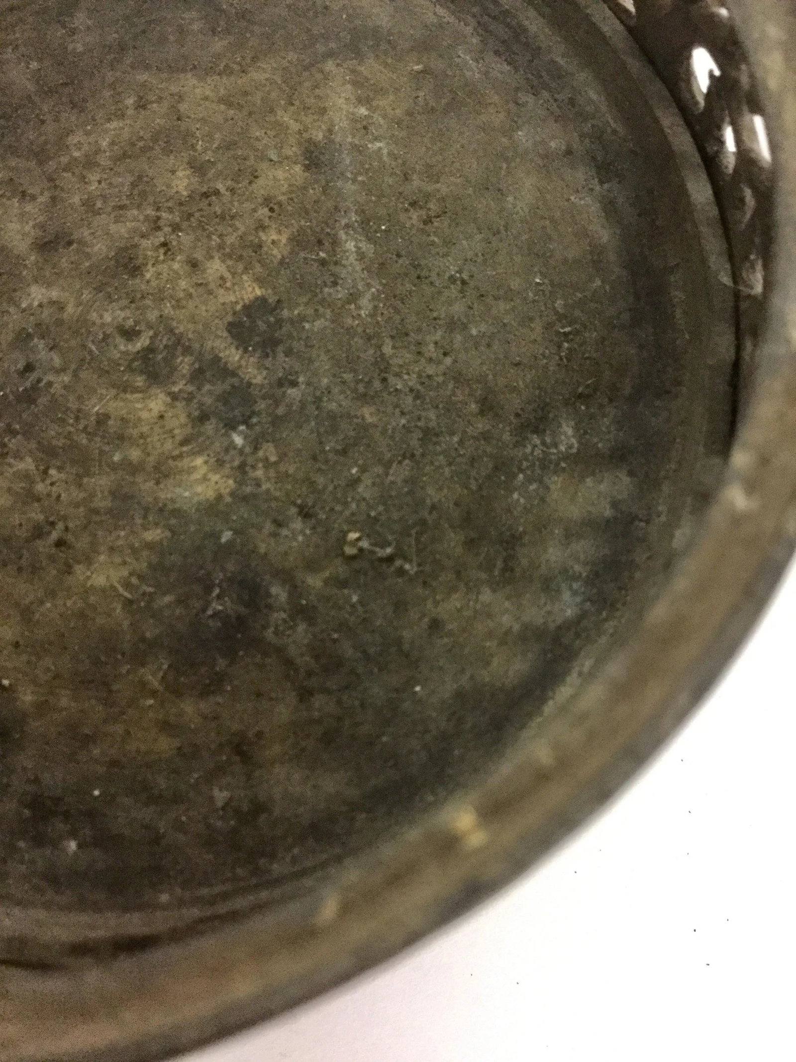 Bronze & Glass Oil Lantern - 8