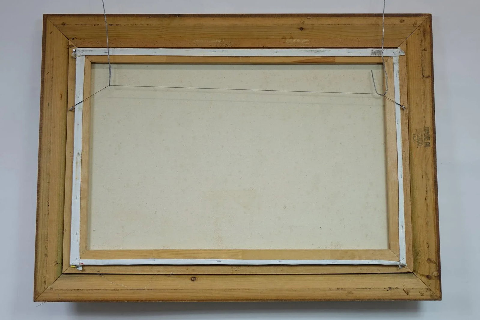 1960s European School Oil on Canvas Signed Original - 7