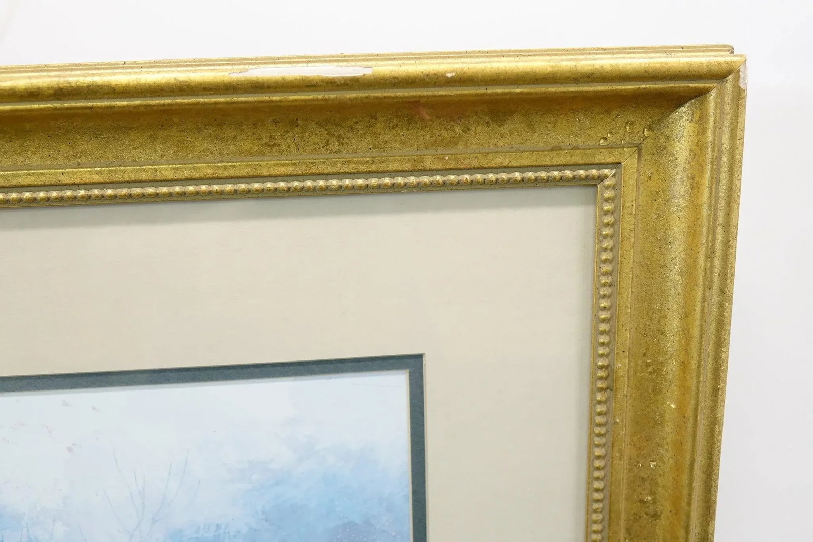 "Morning Light on the Riverbank" - Late 20th Century Watercolor Signed on the Bottom, Framed - 5