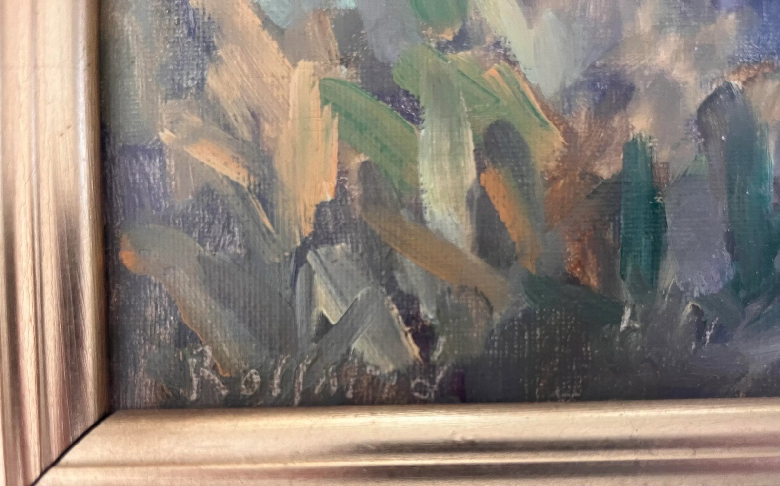 Oil Painting on Canvas of a Harvest Scene - 6