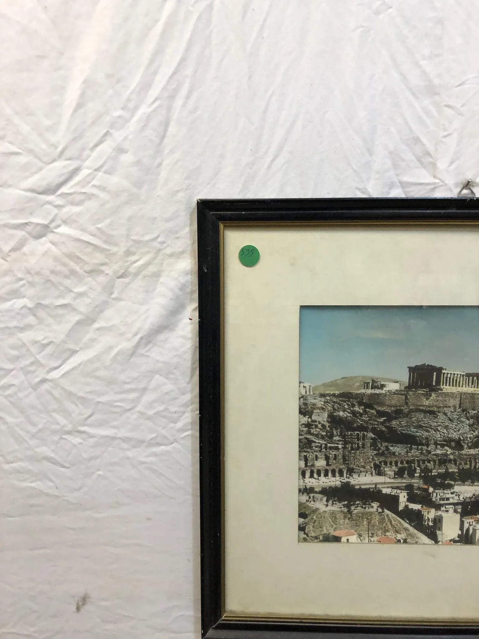 Mid 20th Century Colored Photograph of the Acropolis in Athens Greece - 3