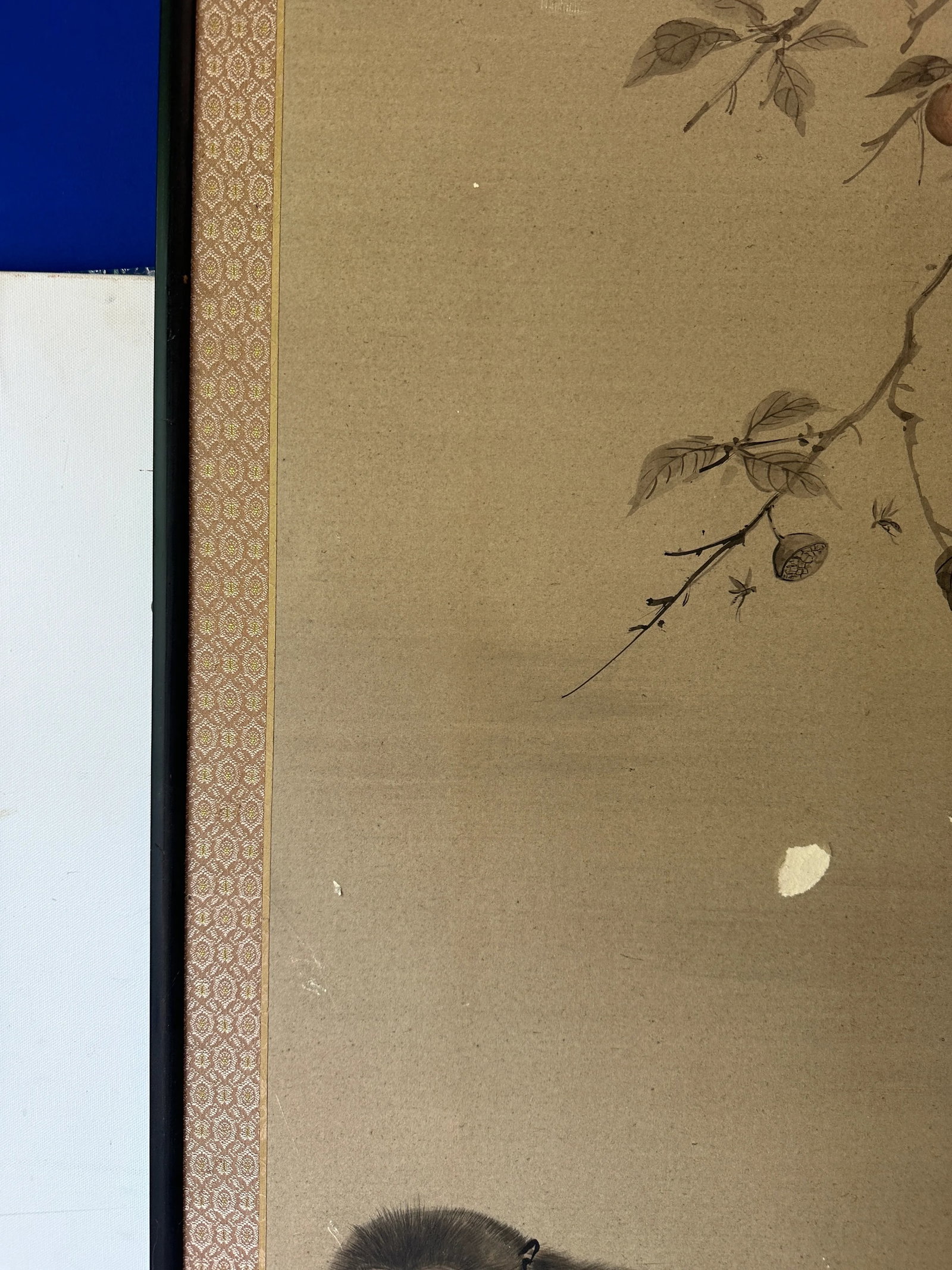 1970s Large Rectangular Monkey Print, Framed - 9