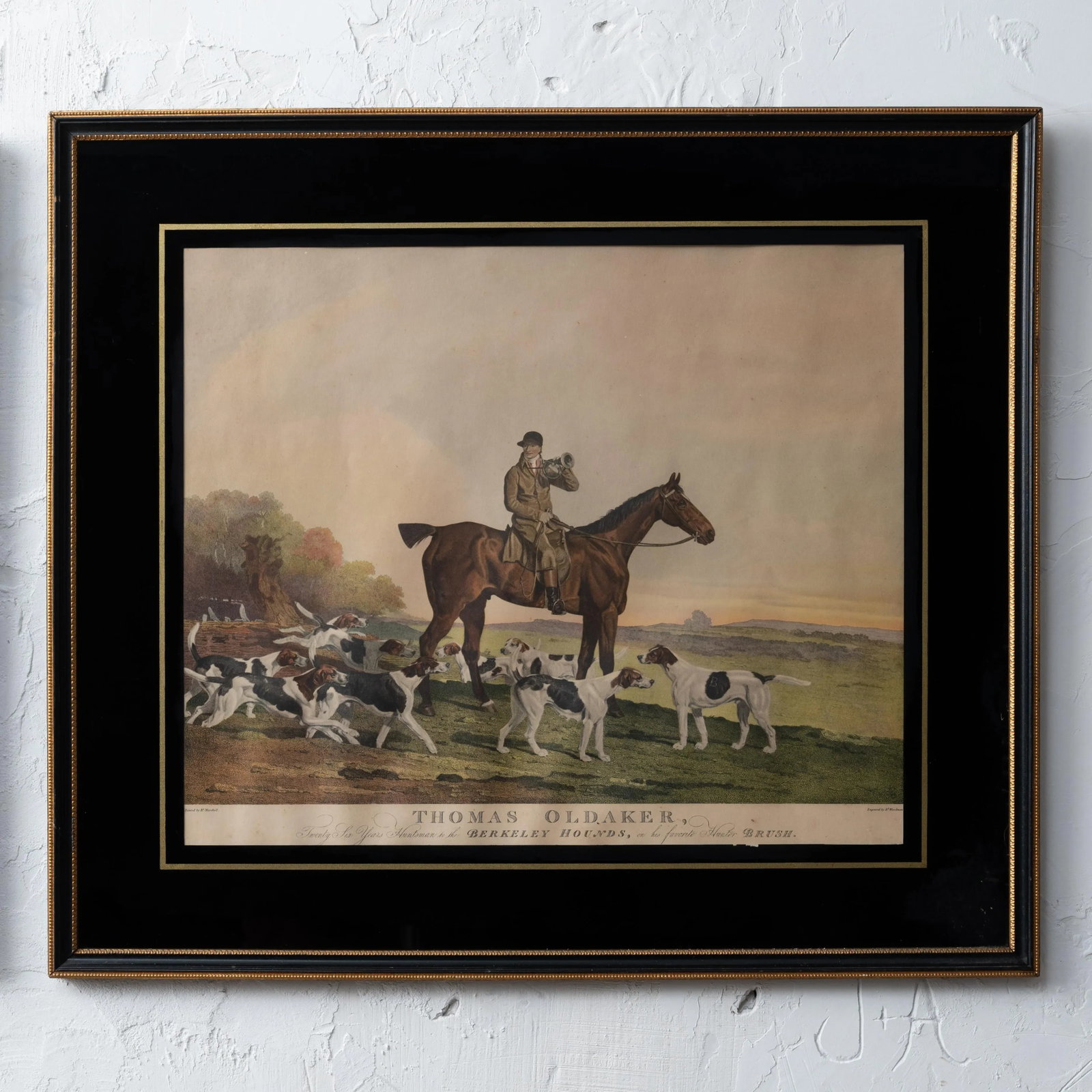 Pair of Oldaker Hunt Prints - 3