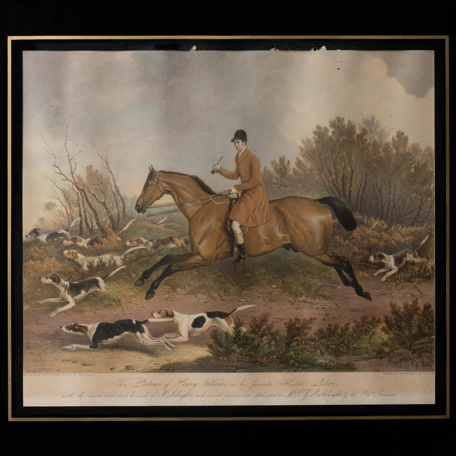 Pair of Oldaker Hunt Prints - 4