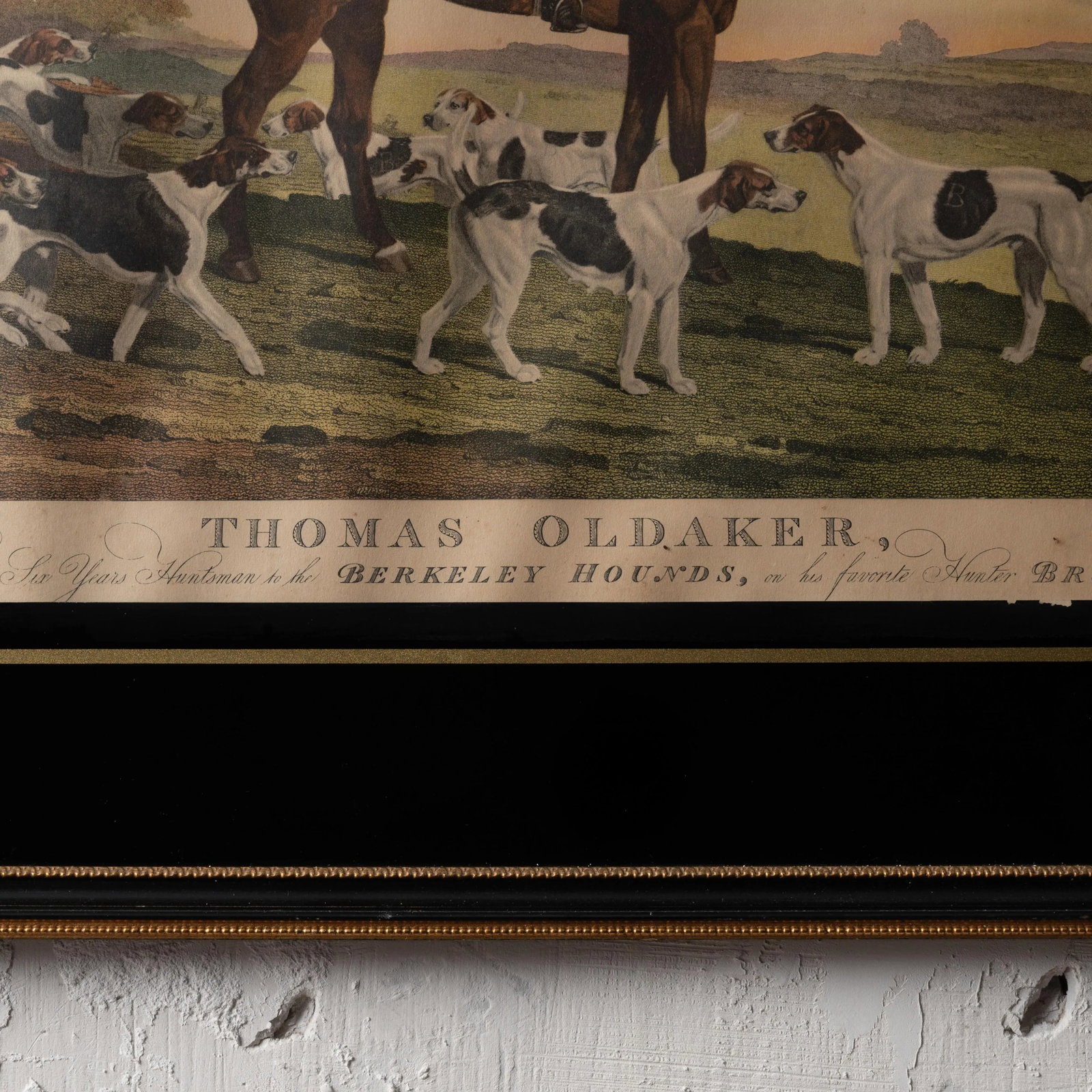 Pair of Oldaker Hunt Prints - 6