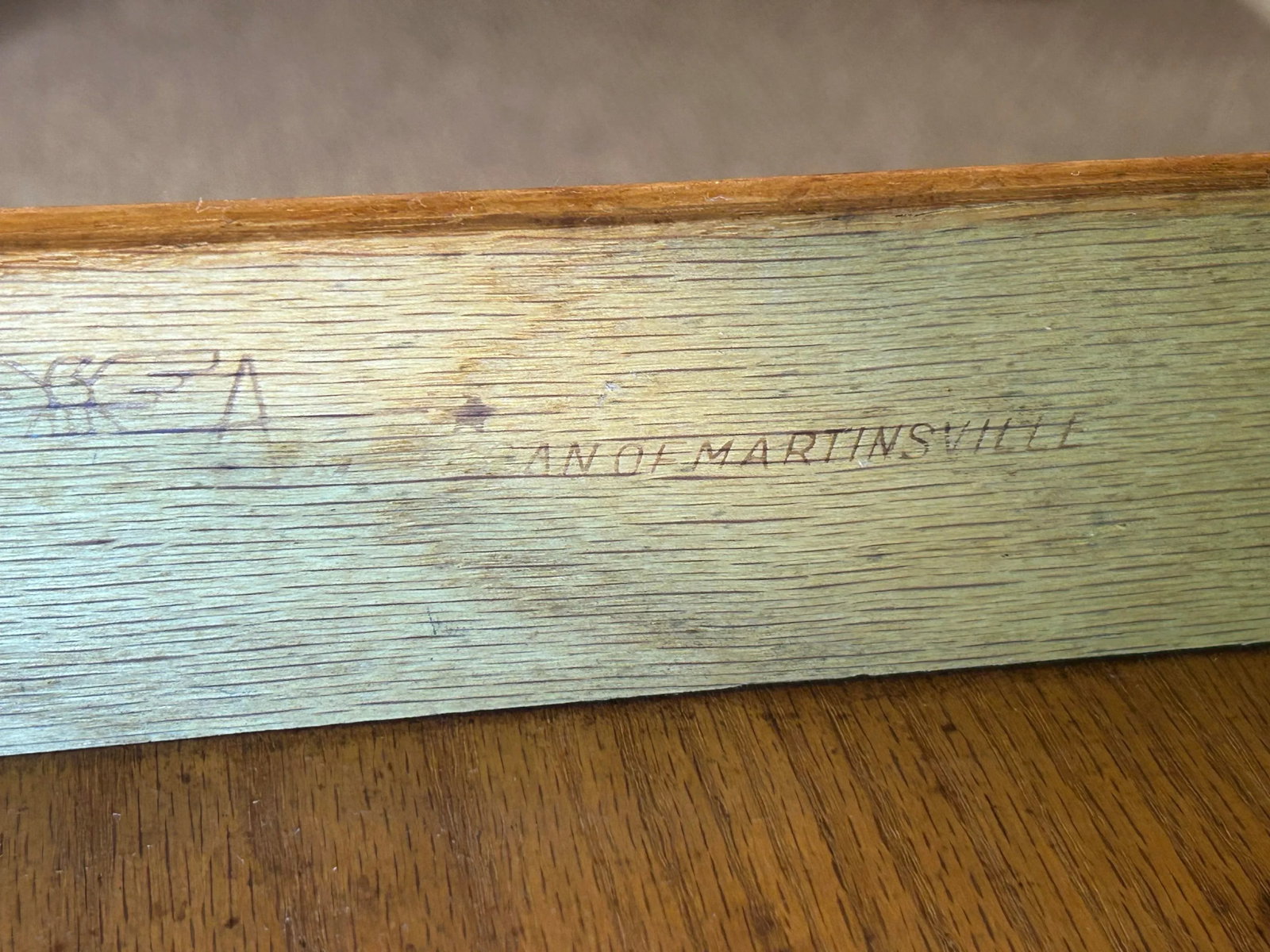 1960s Vintage American of Martinsville Walnut Side Table - 9