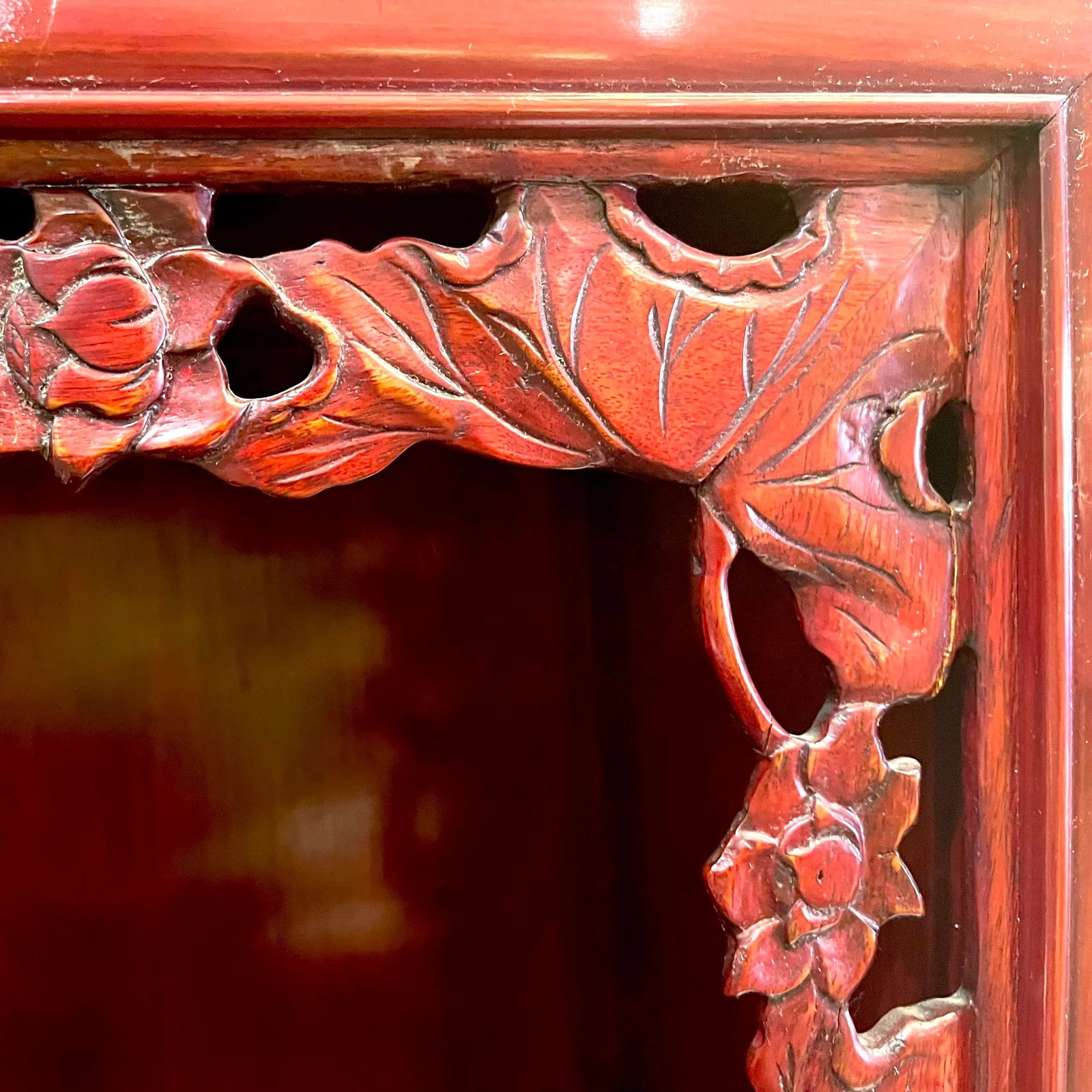 Buddhist Temple Shrine Altar - Butsudan - Red Lacquer - 5