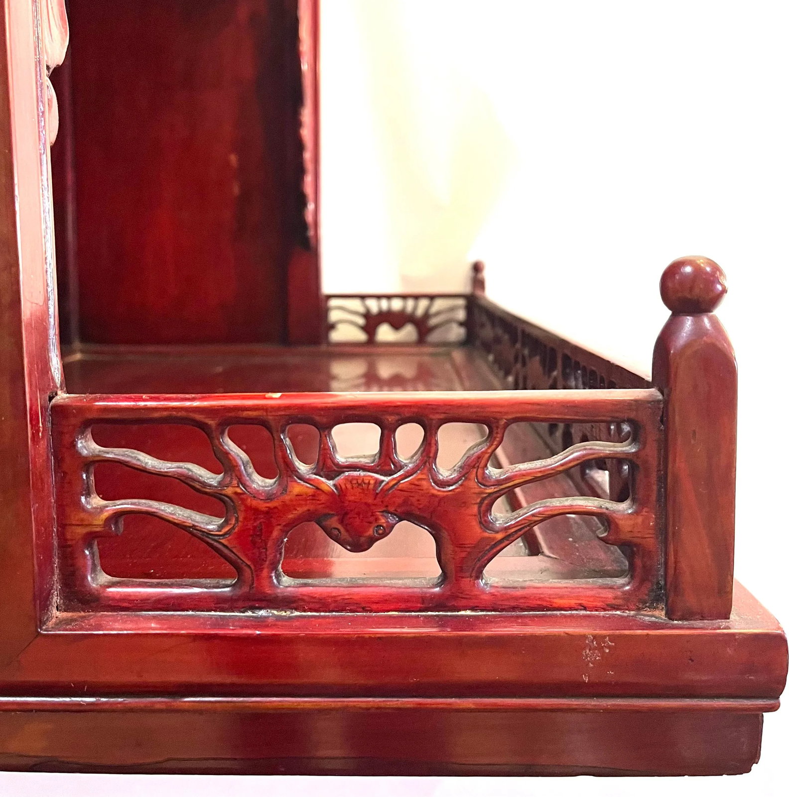 Buddhist Temple Shrine Altar - Butsudan - Red Lacquer - 7
