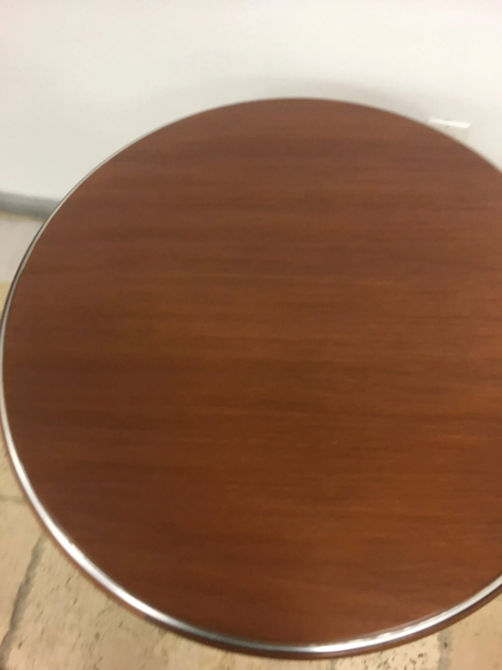 100% Made in Italy by Caspani Tino . Walnut Wood Side Table - 6
