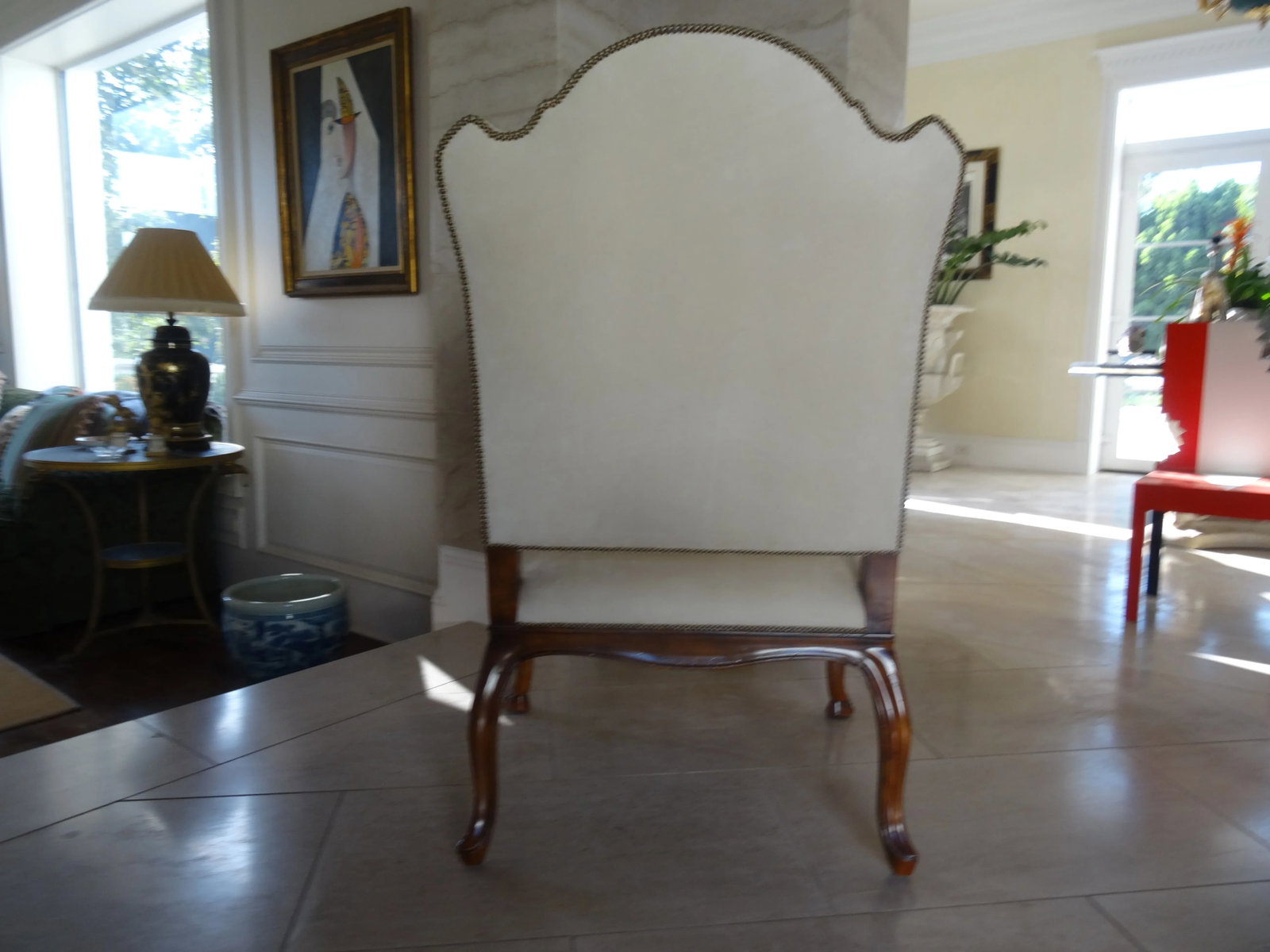 Vintage Italian Baroque Style Salon Chair - 3