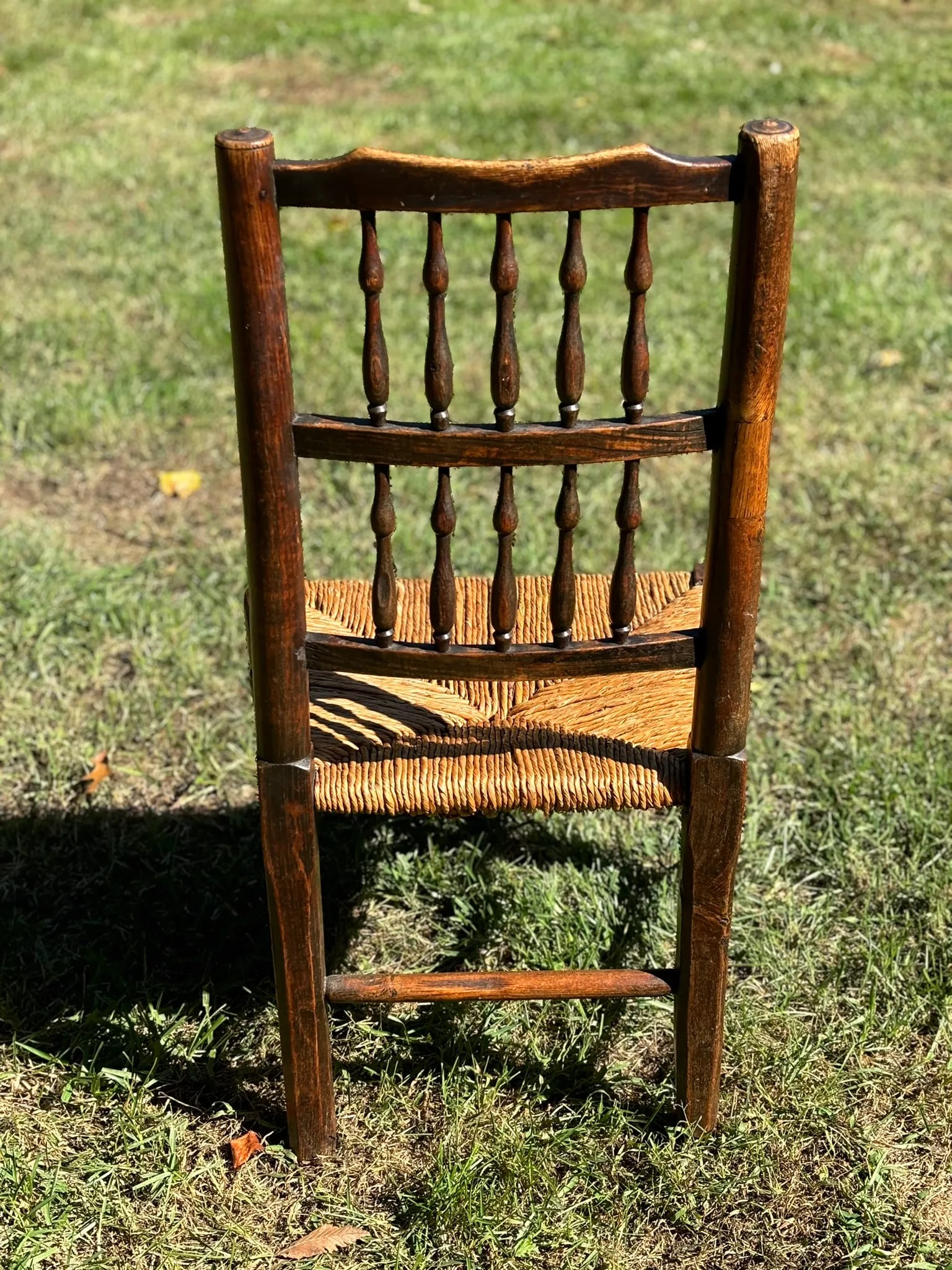 19th Century Beech Spindleback Chair - 3