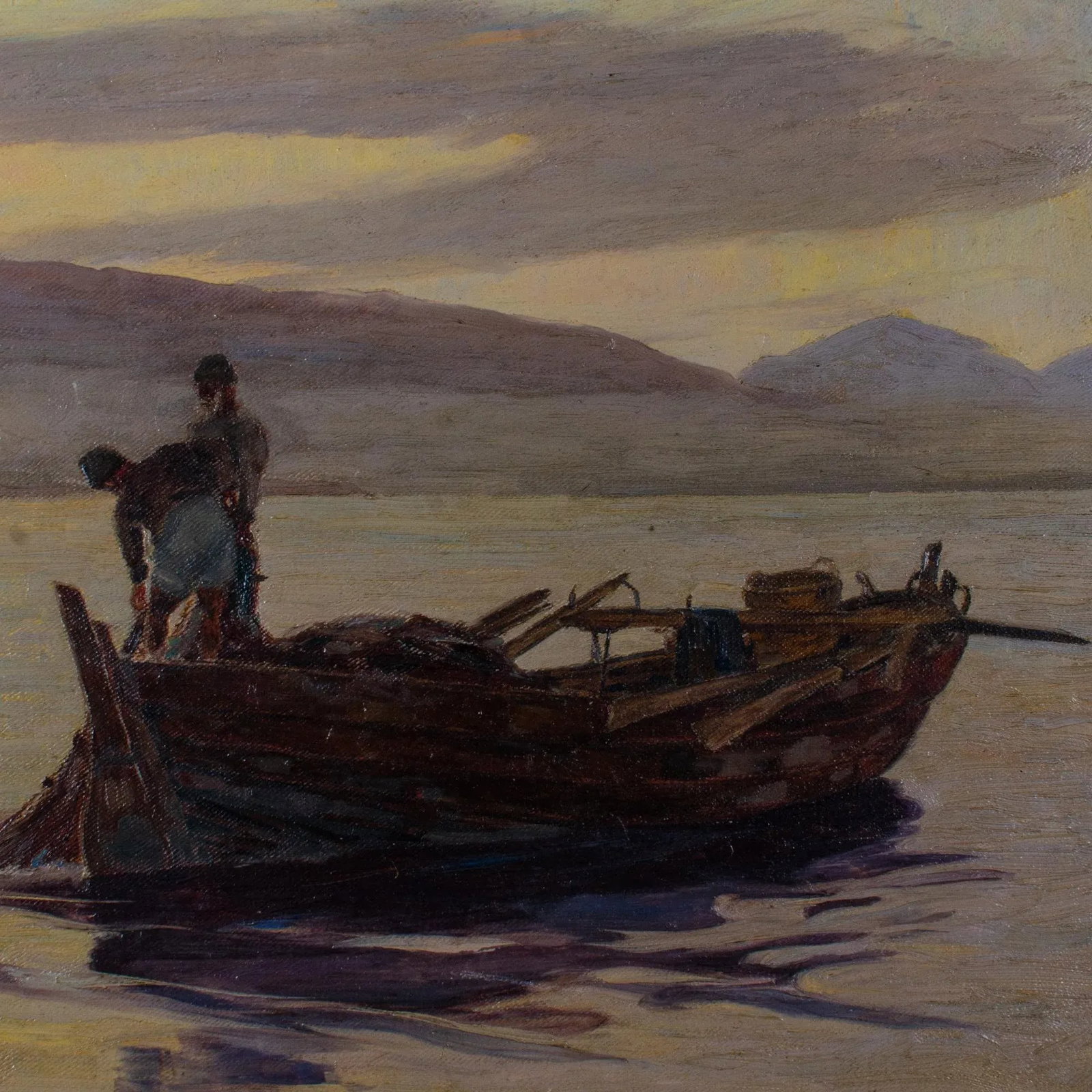 Early 20th Century Philip Thomson Gilchrist Oil Painting - 6