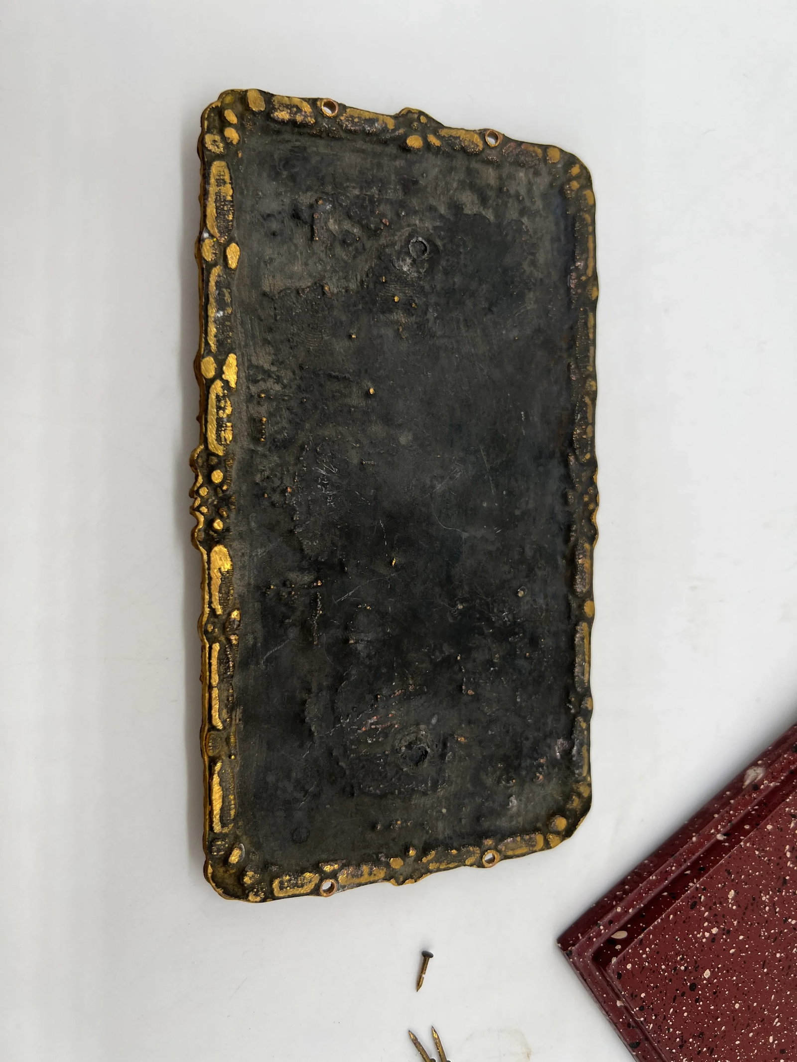 Pair, 19th Century French Grand Tour Gilt Equestrian Plaques - Signed - 9