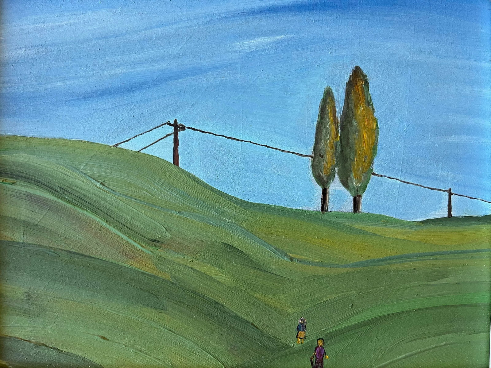 Vintage Italian School Painting - 3