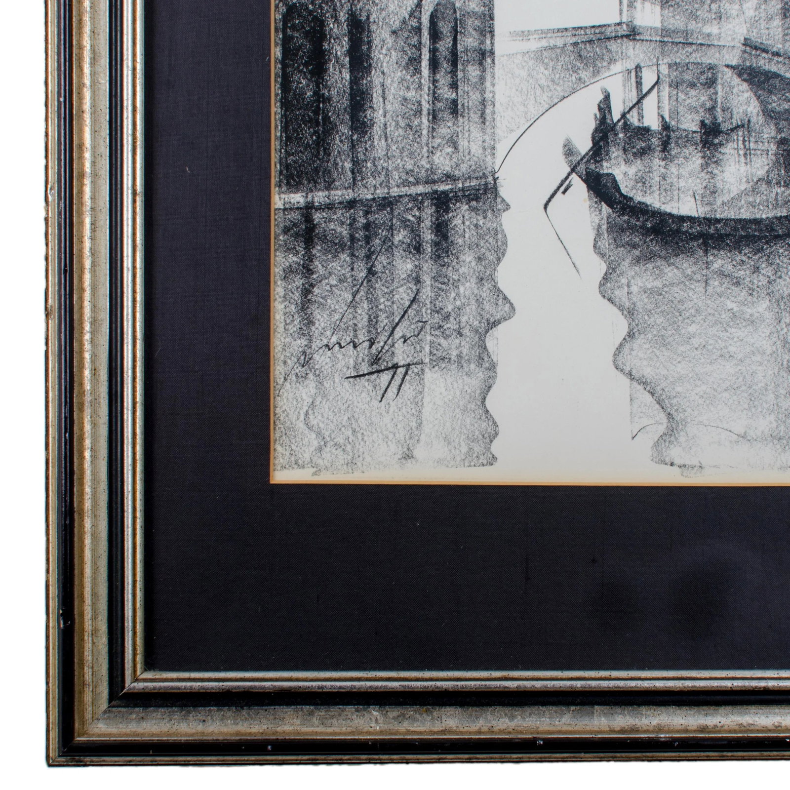 Mid-Century Modern Venice Lithograph - 4
