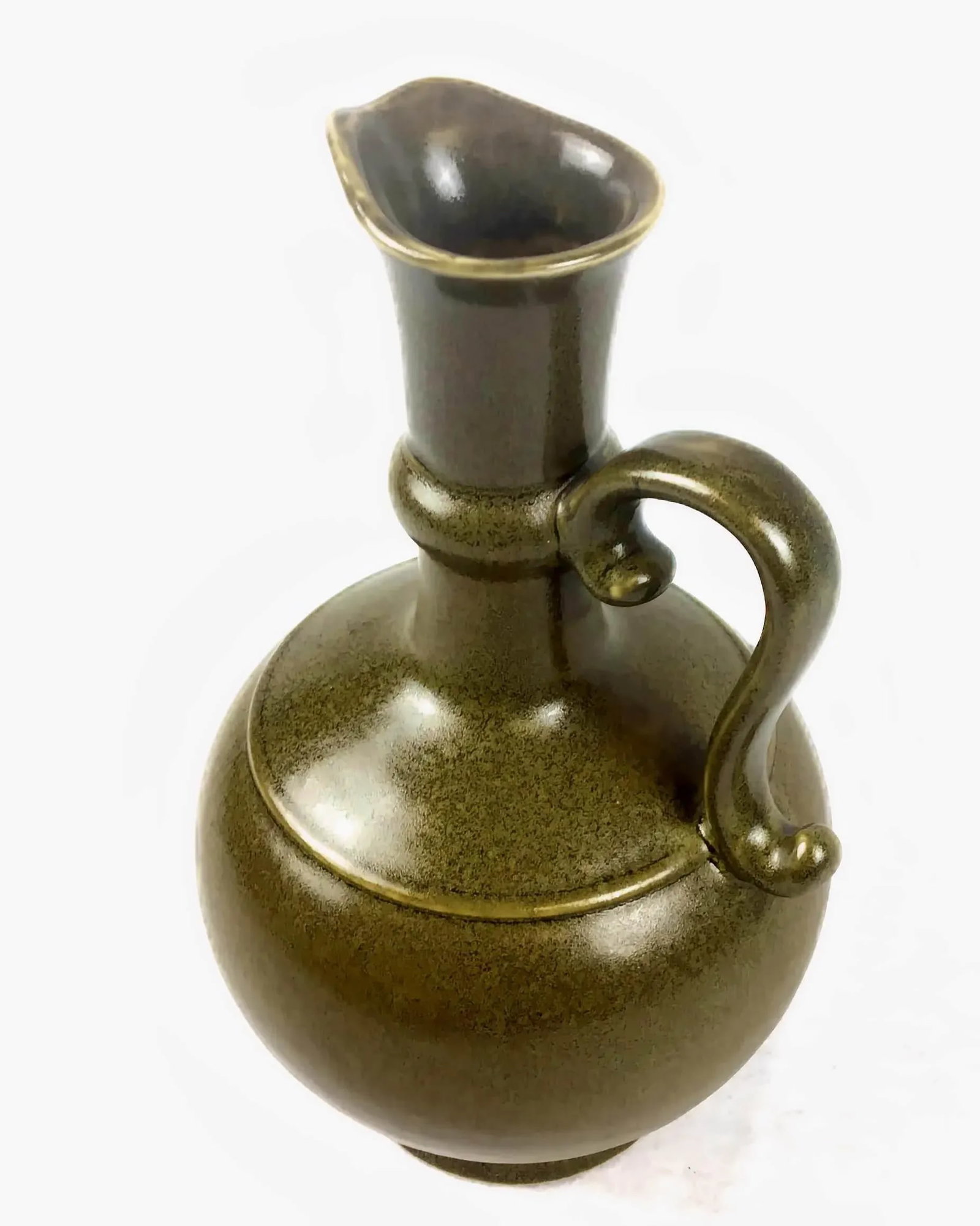 Antique Chinese Tea Glaze Vessel - 5