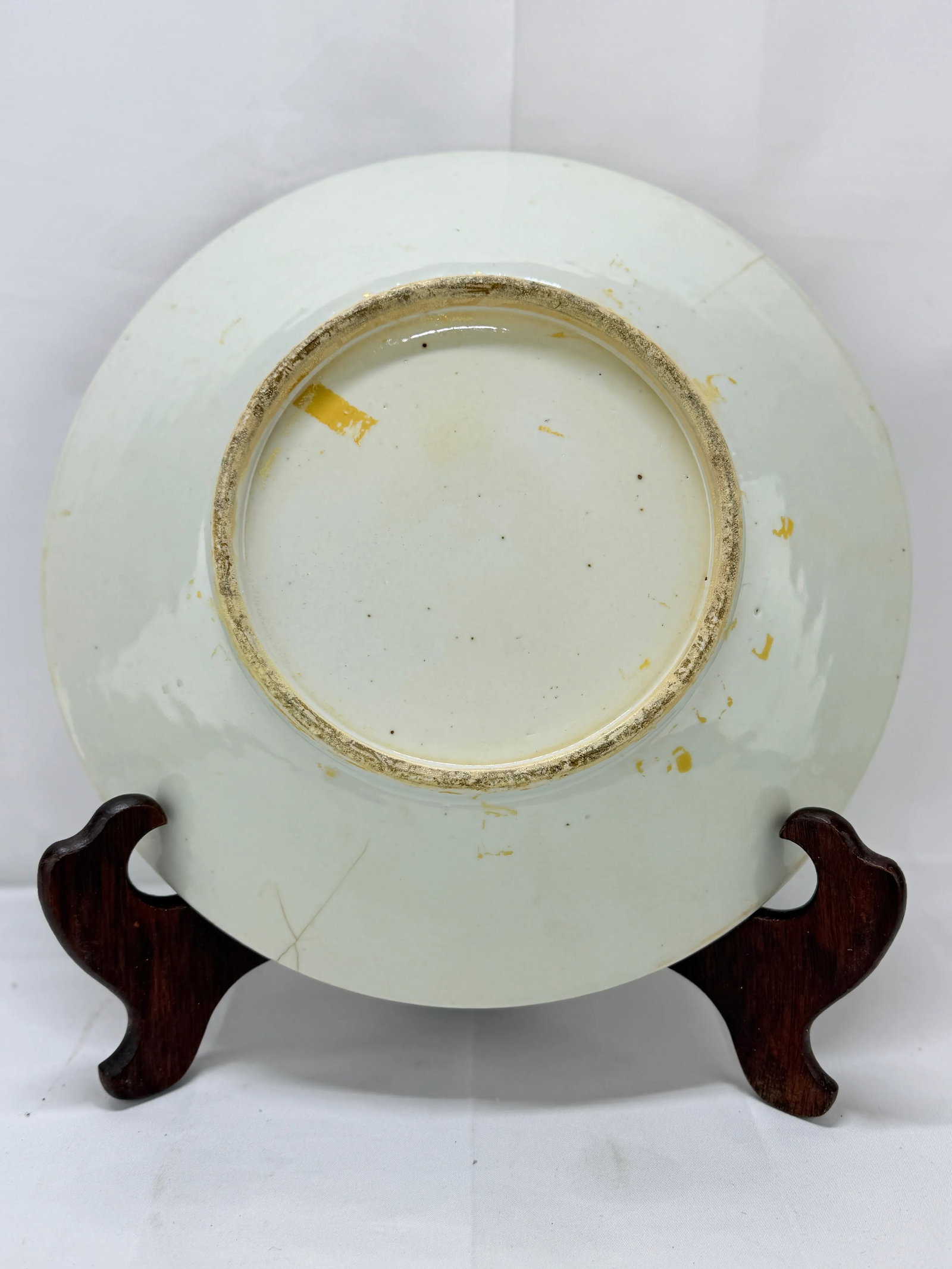 19th Century, Chinese Rose Medallion Porcelain Platter 13.5" - 8