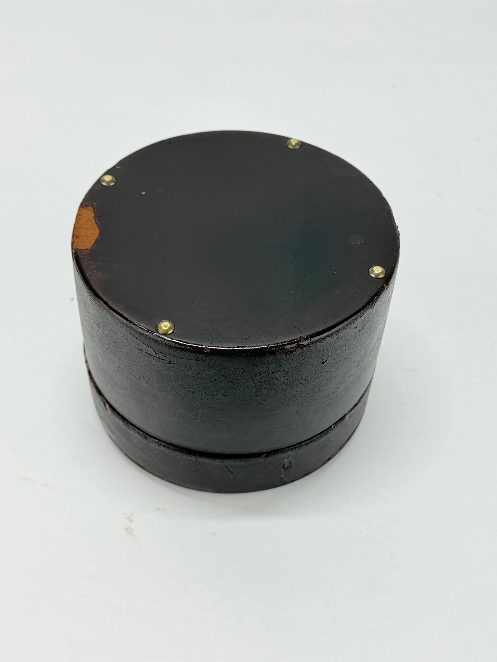 Italian Grand Tour Style, Pietra Dura & Leather Humidor or Vanity Box - 3