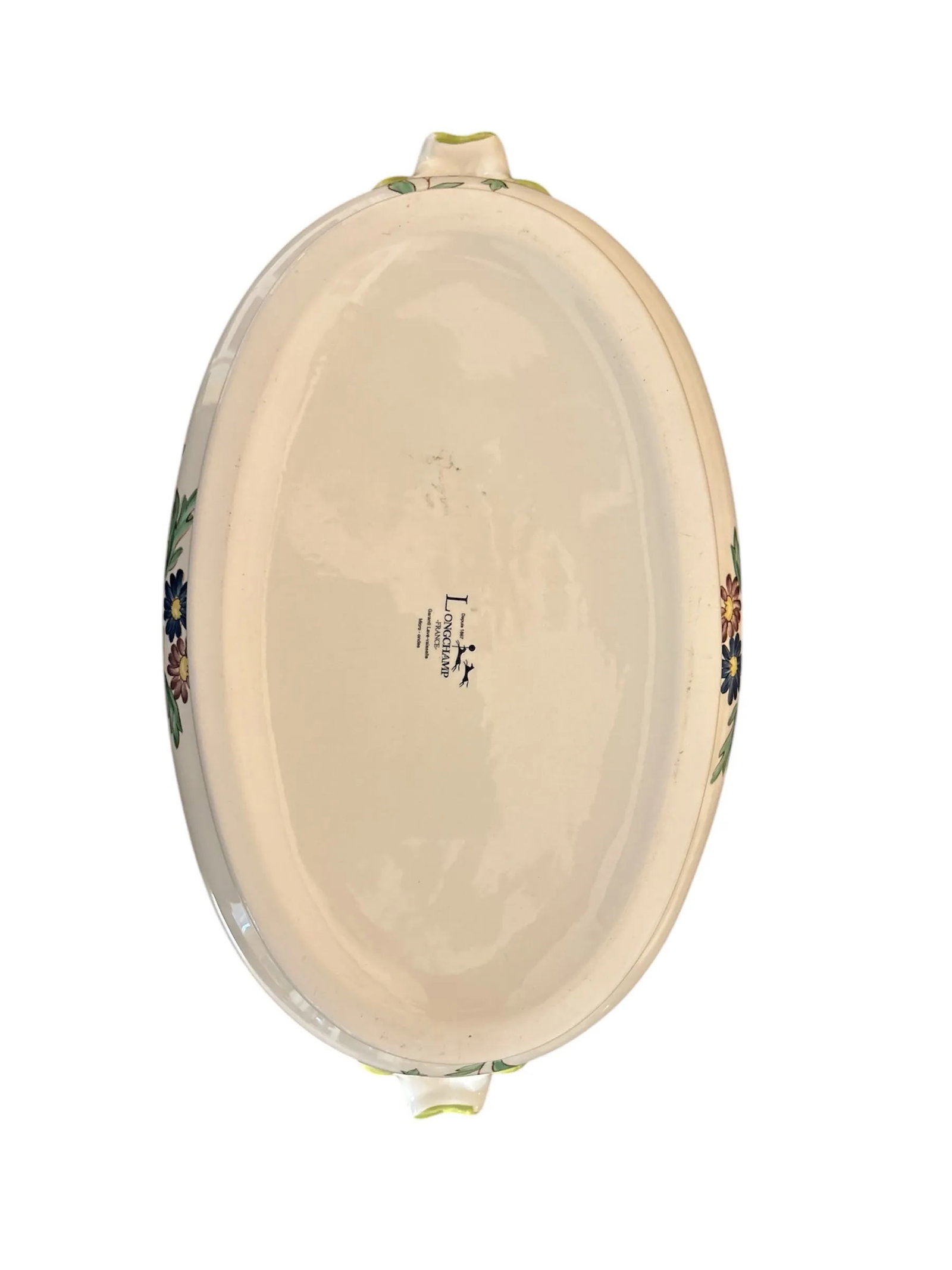 Early 20th Century Longchamp Ceramic Painted Cachepot - 5