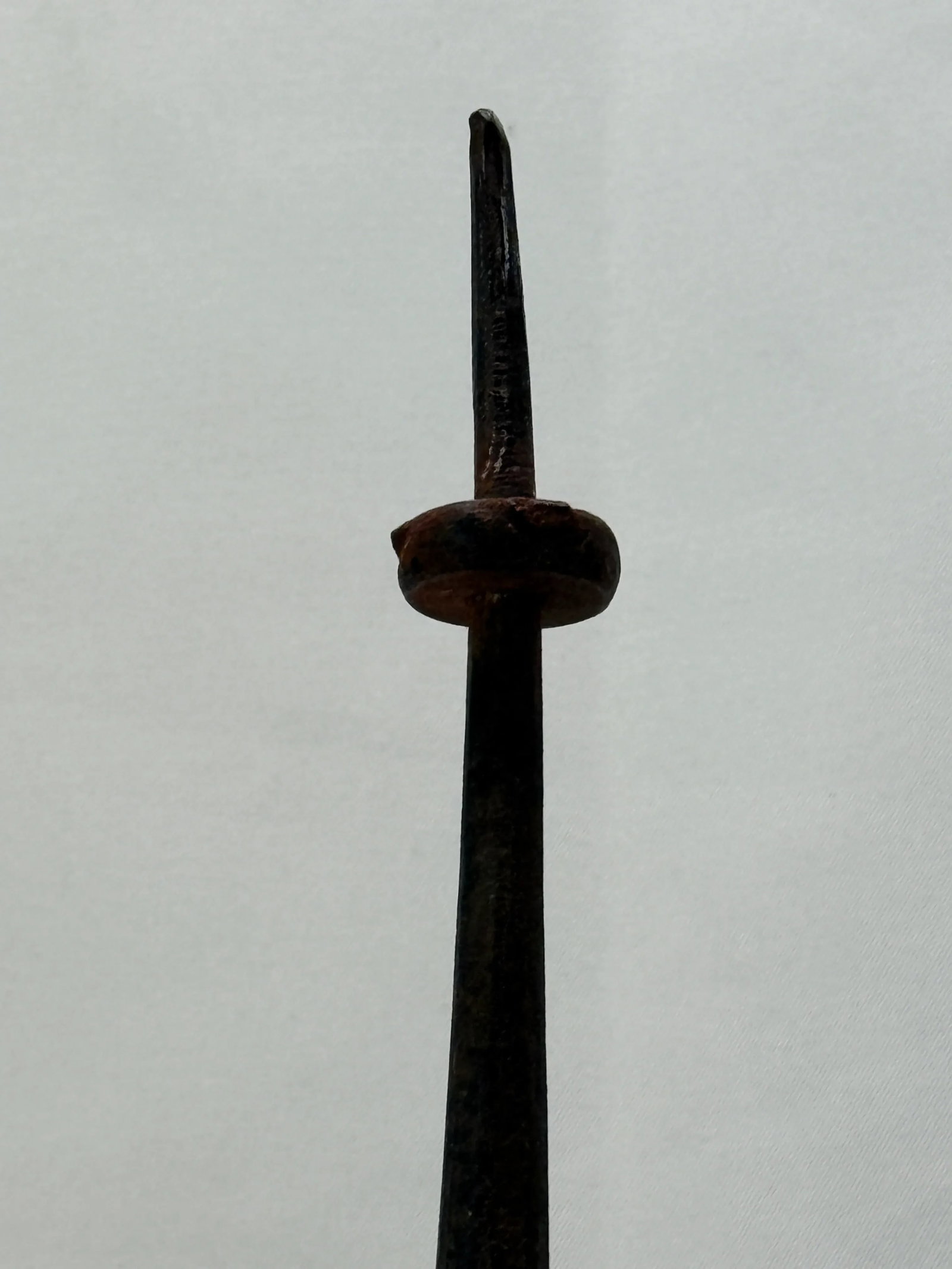 Pair, Antique Spanish Colonial Style Iron Prickets - 7