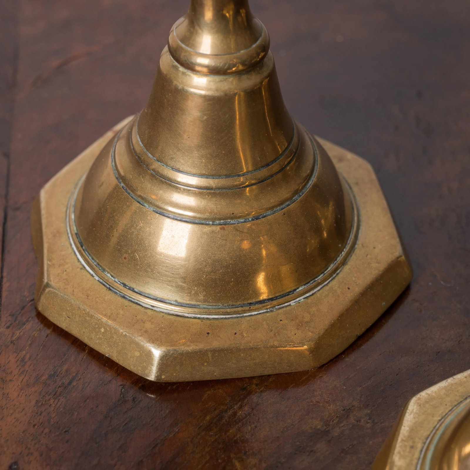 Three Pairs of Brass Candlesticks, 19th Century - 5